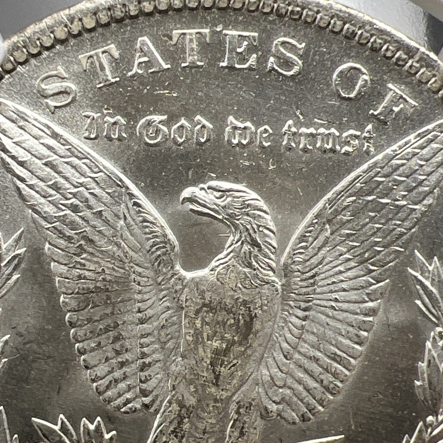 1890 O Morgan Silver Dollar Coin MS64 Choice BU Vam 7A Spiked Eagle Variety #012