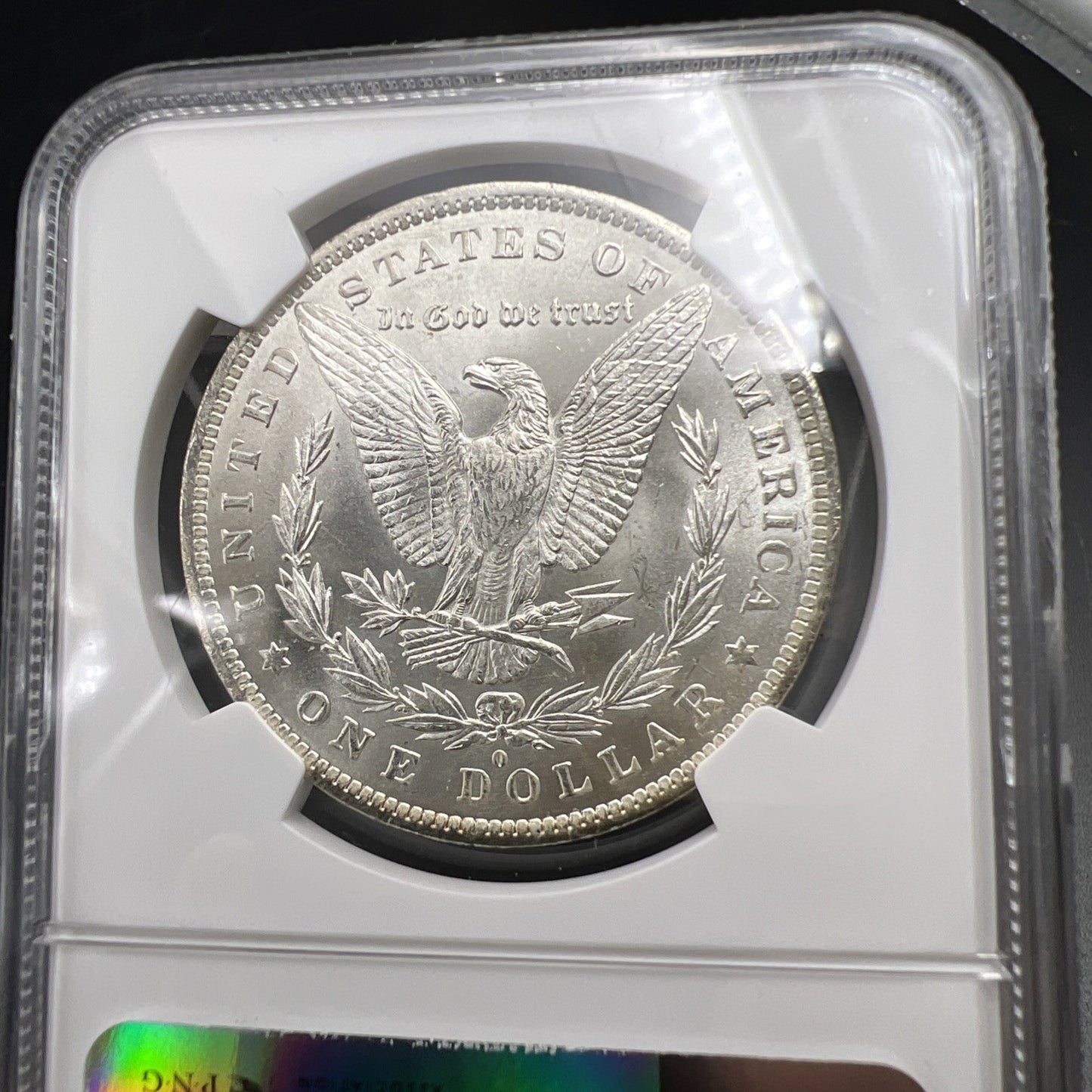 1884 O $1 Morgan Dollar Coin NGC MS65 GEM BU VAM 7 & Slanted Date