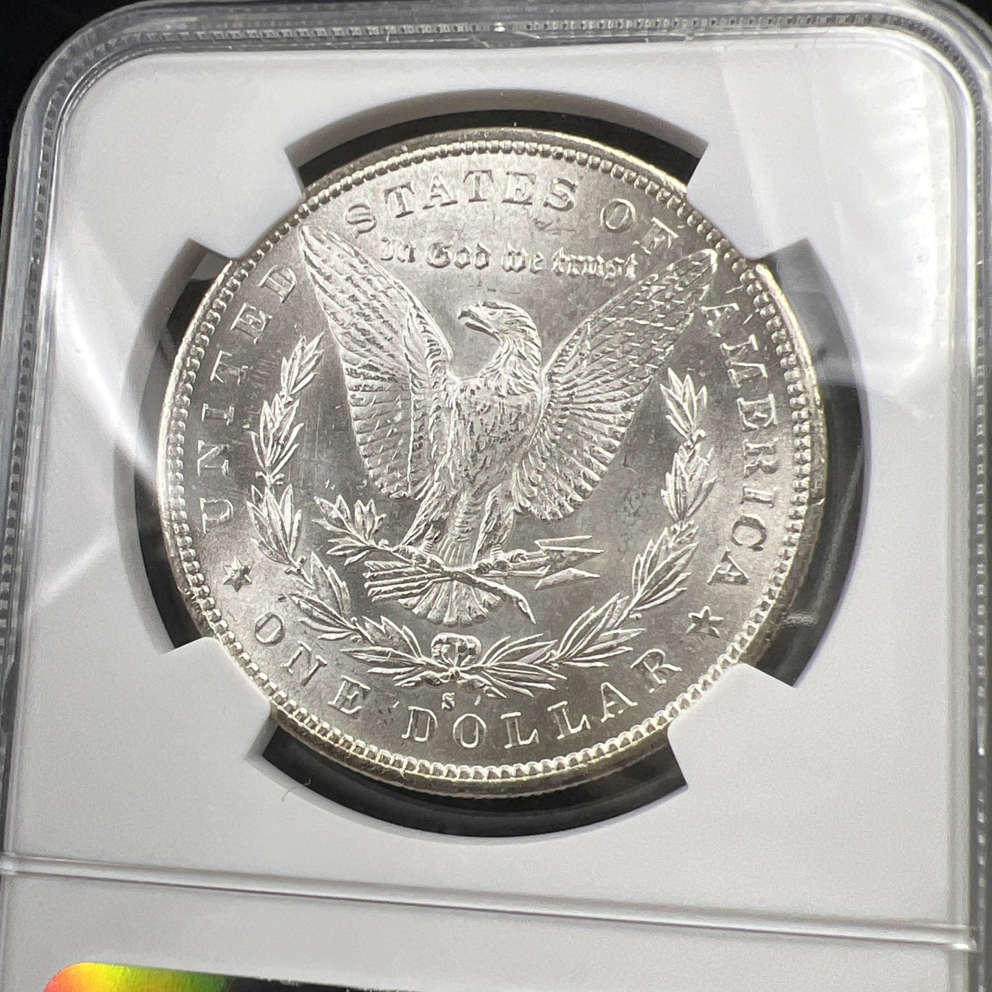 1879 S $1 Morgan Silver Dollar Coin CH BU NGC MS64 VAM 27 Double Date Variety