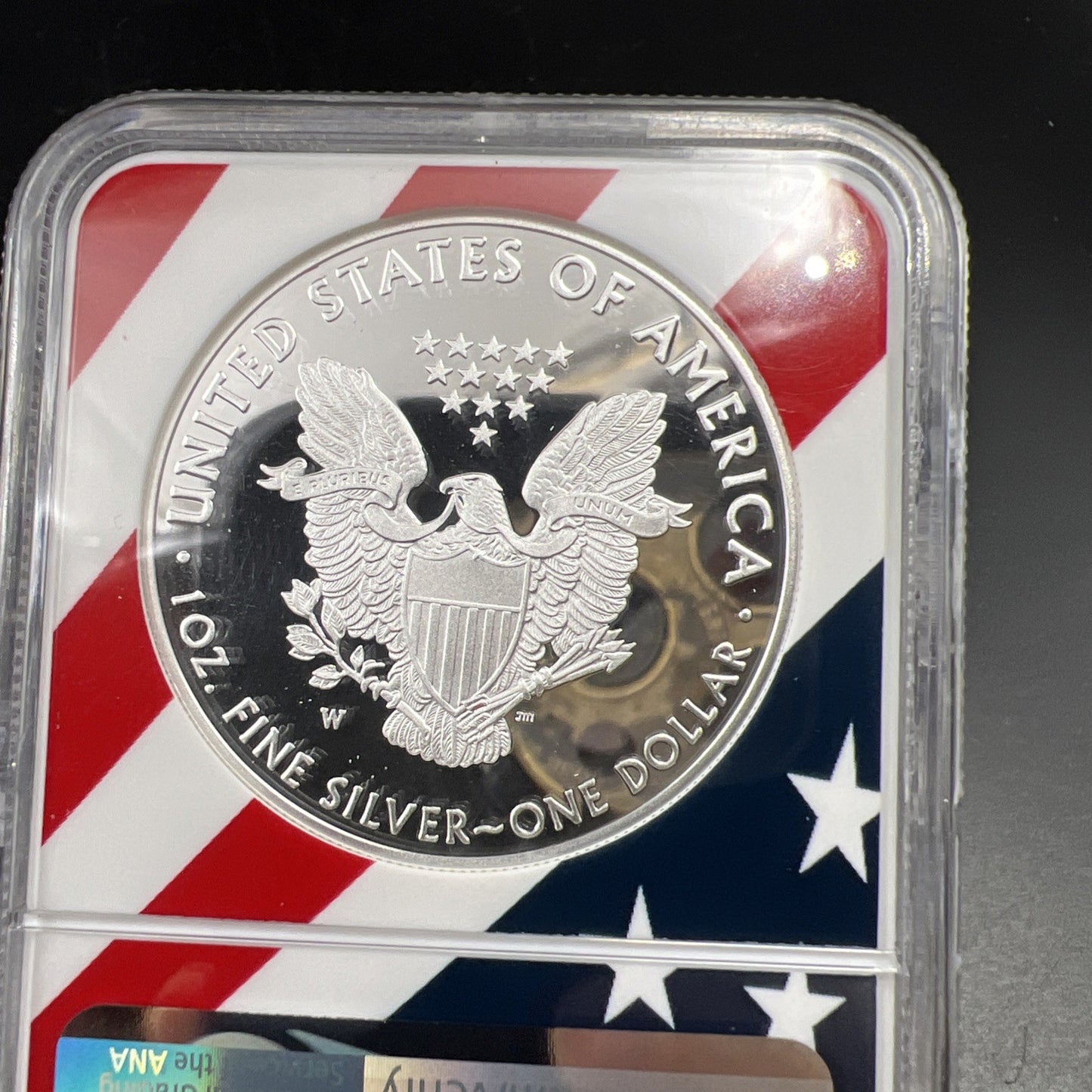 2018 W Proof ASE American Silver Eagle Coin NGC PF70 UCAM #058