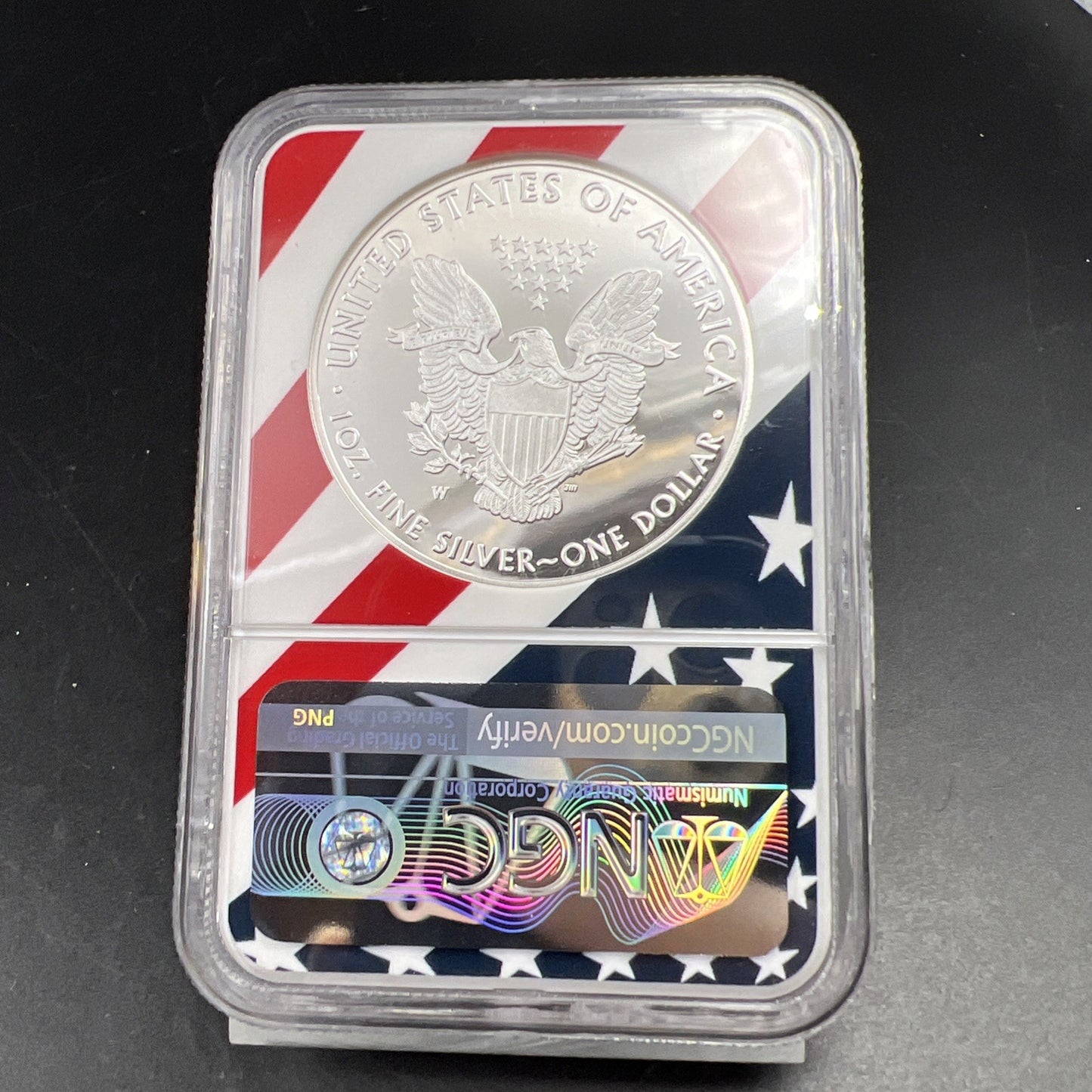 2018 W Proof ASE American Silver Eagle Coin NGC PF70 UCAM #058