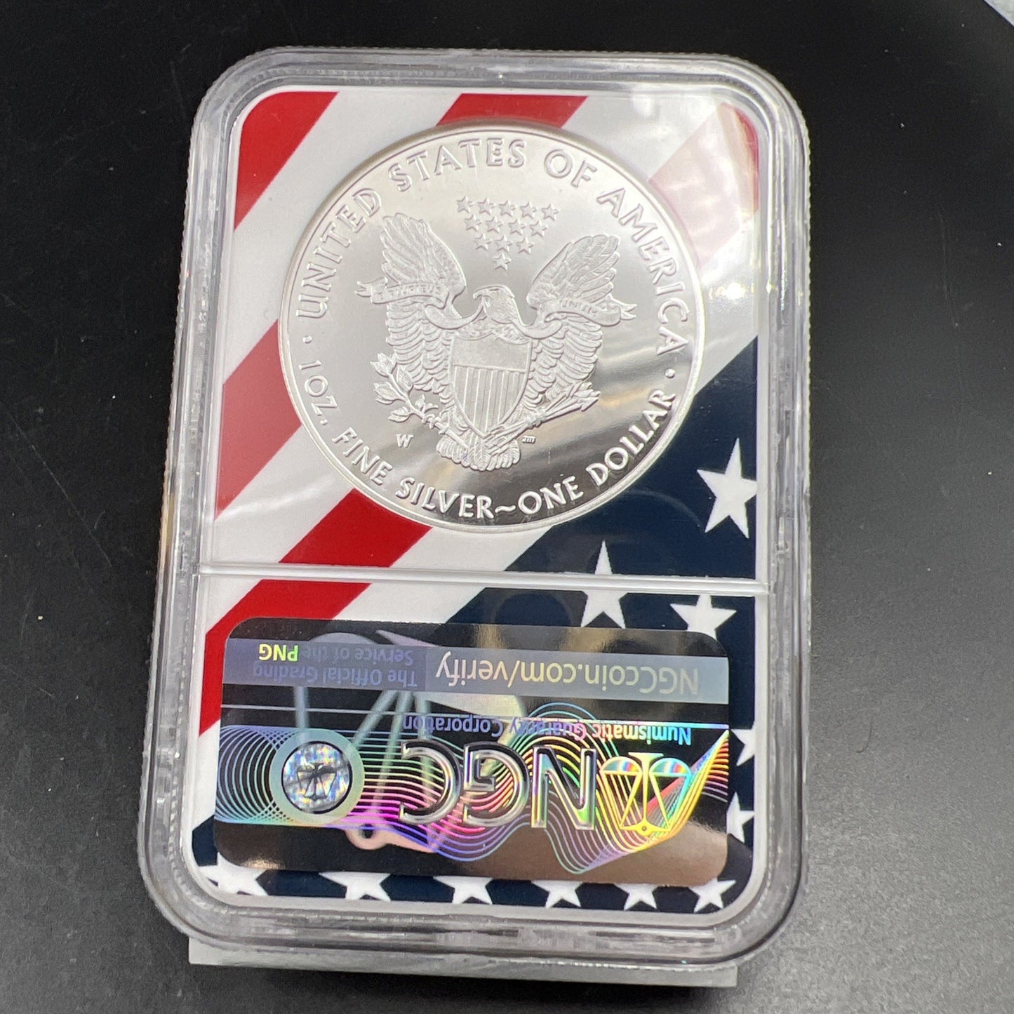 2018 W Proof ASE American Silver Eagle Coin NGC PF70 UCAM #058