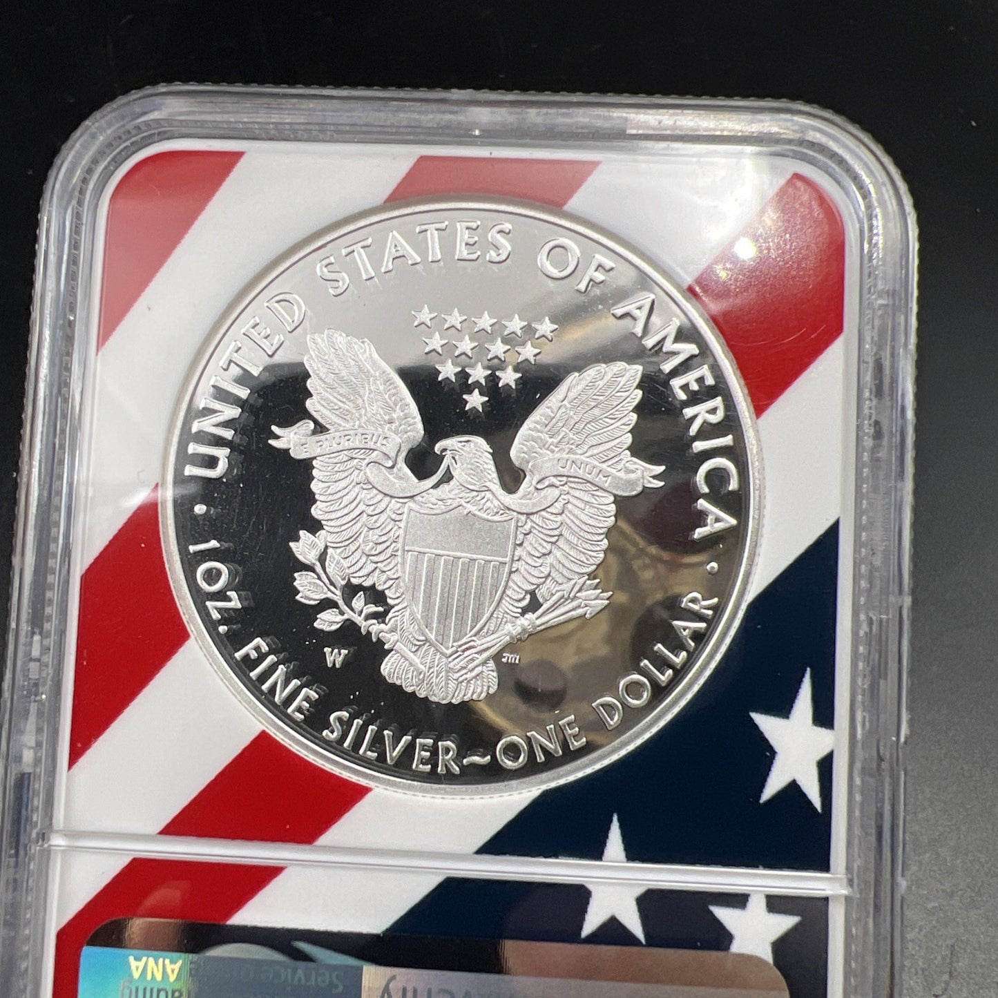 2018 W Proof ASE American Silver Eagle Coin NGC PF70 UCAM #058