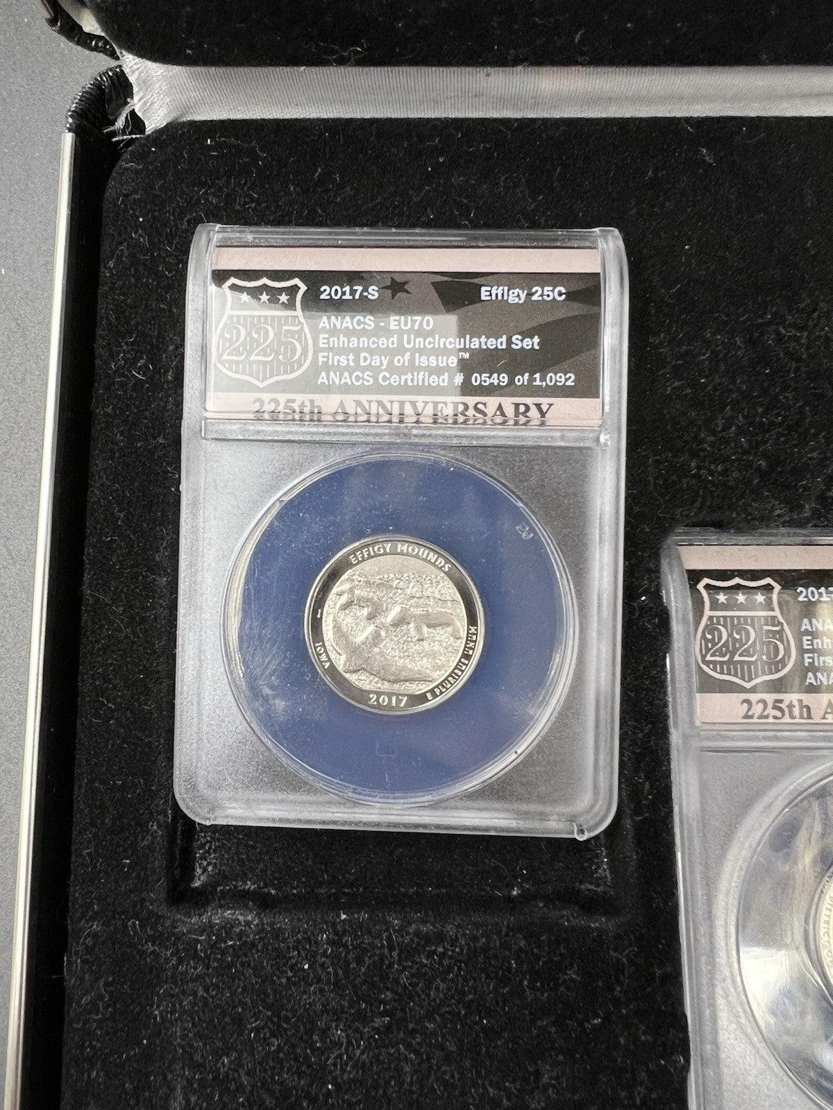 Complete 10 Coin 2017 S Enhanced Uncirculated Set ANACS EU70 FDOI First Day