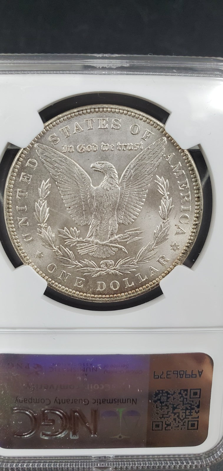 1887 Philadelphia Mint $1 Morgan Silver Dollar Coin NGC MS66+ Plus Gem BU