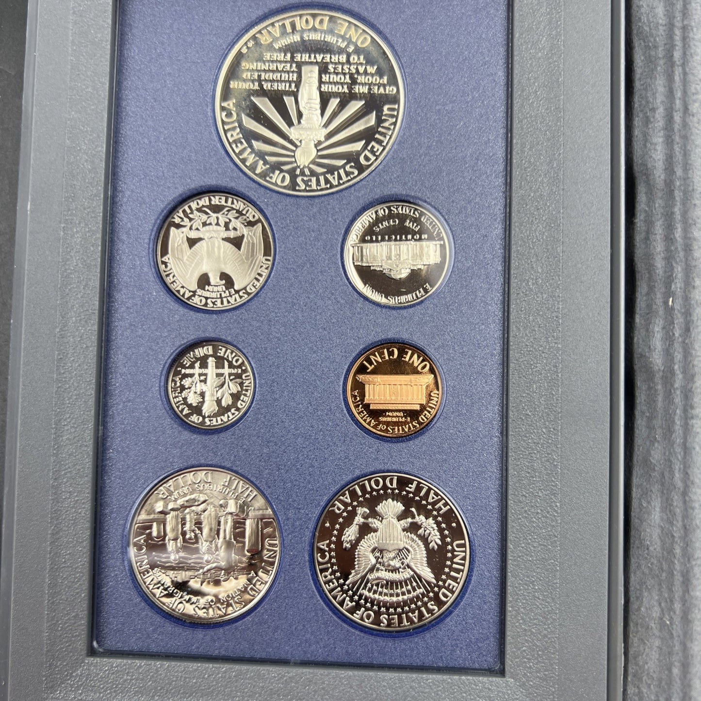 1986 S US Mint Prestige Proof Set OGP used Box NO COA