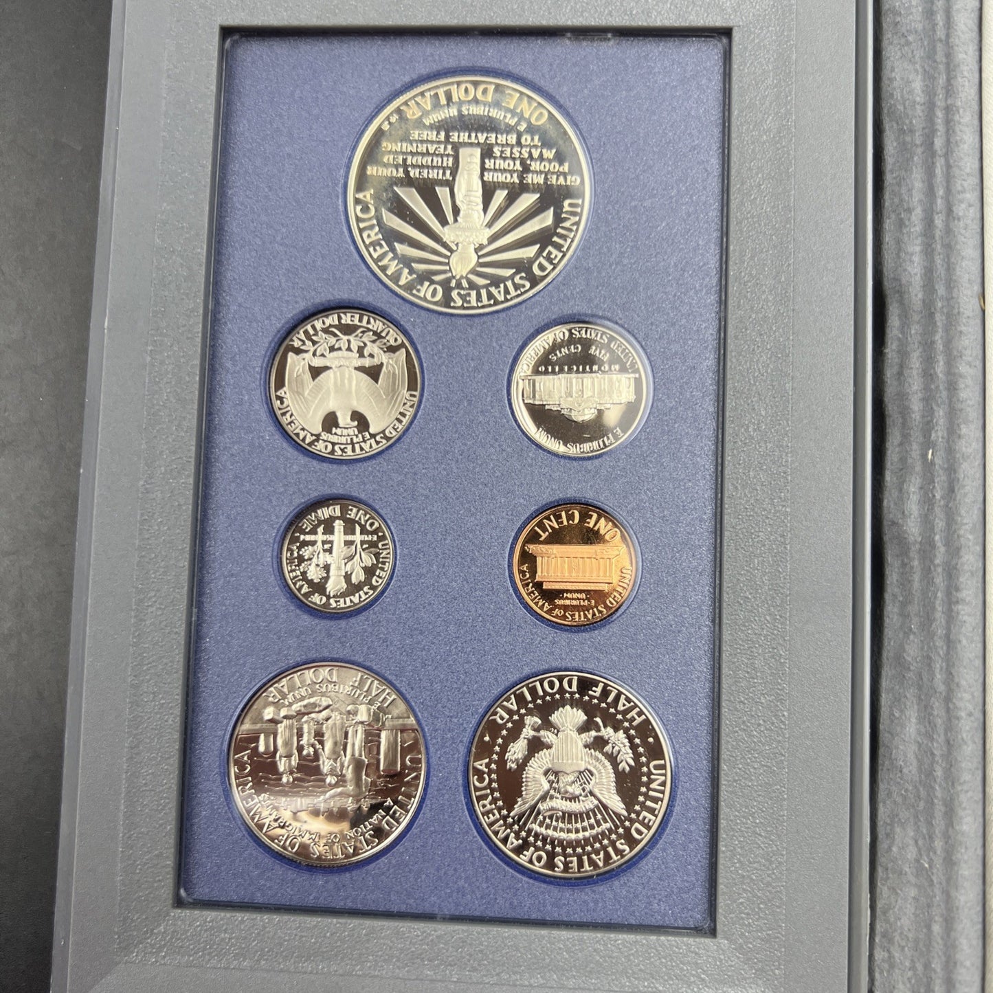 1986 S US Mint Prestige Proof Set OGP used Box NO COA
