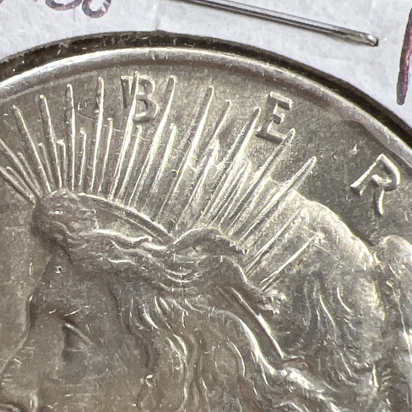 1922 S $1 Peace Silver Dollar Coin Die Cracks + Uneven planchet VAM CH AU