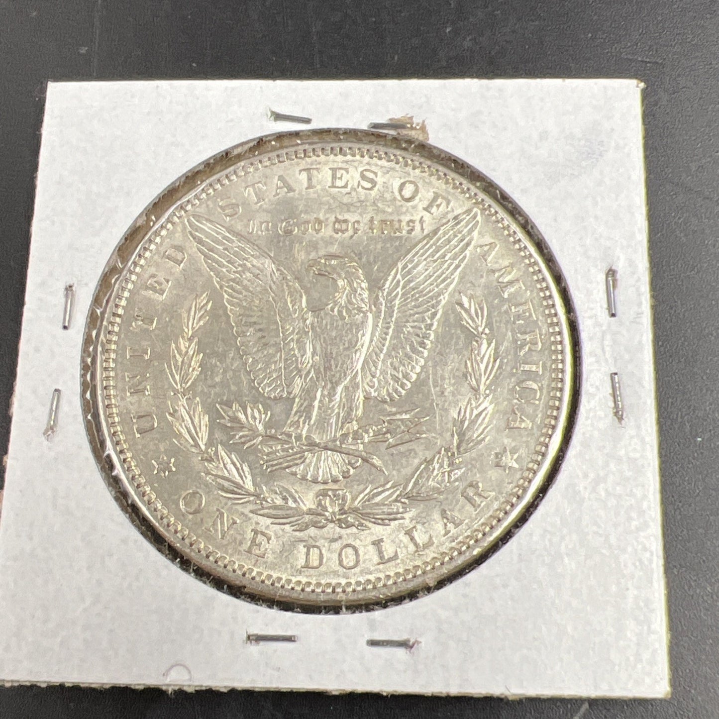 1888 P $1 Morgan Silver Dollar Coin Die Clash Vam Lips AU About UNC