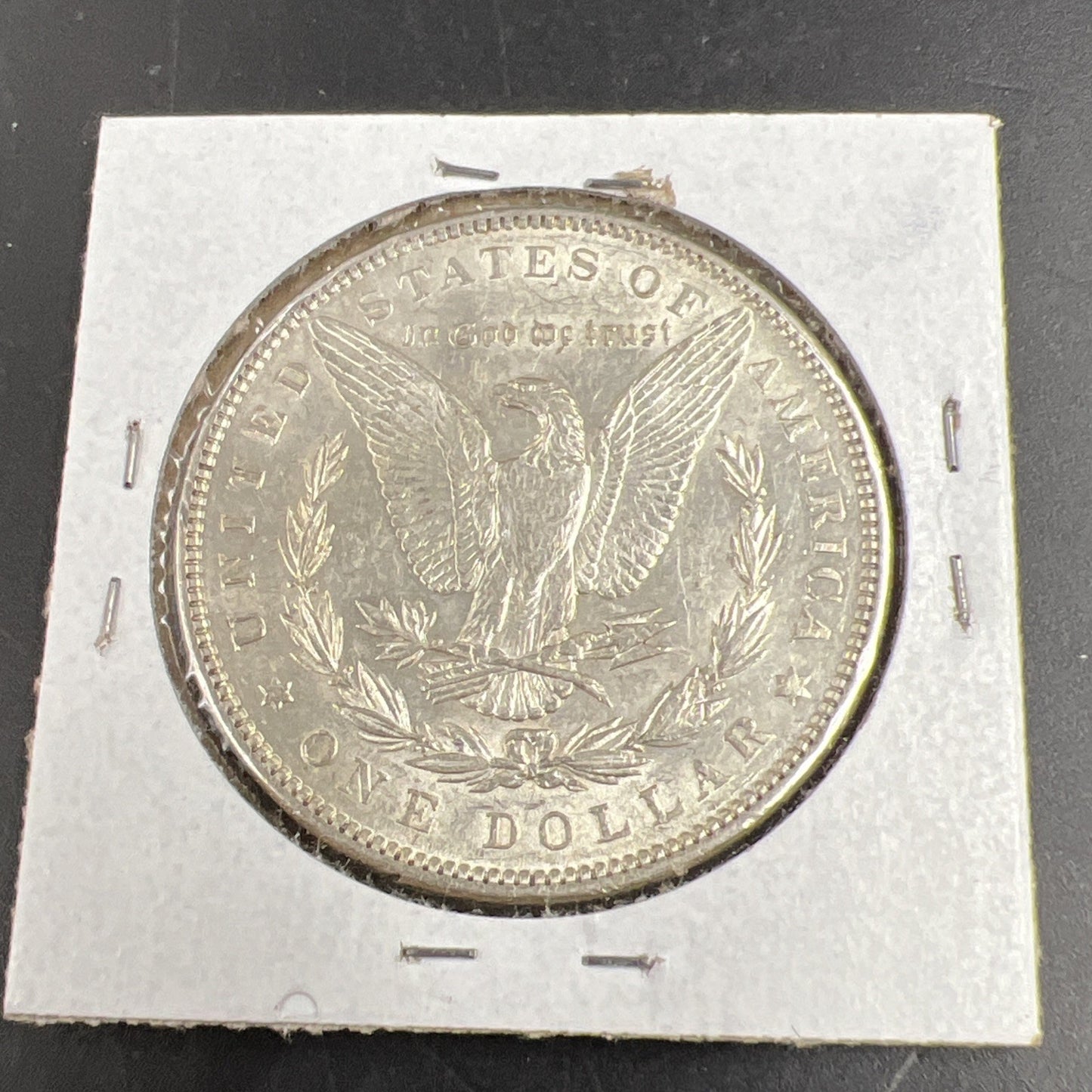 1888 P $1 Morgan Silver Dollar Coin Die Clash Vam Lips AU About UNC