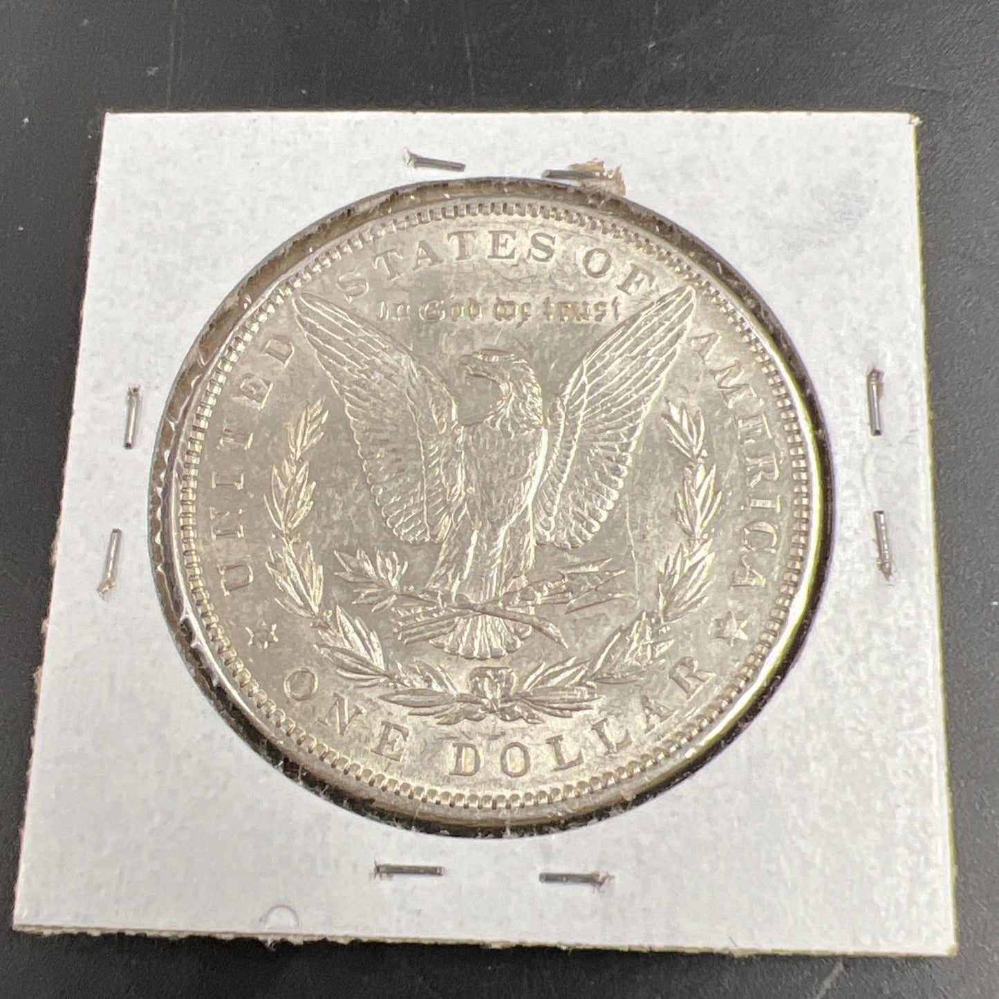 1888 P $1 Morgan Silver Dollar Coin Die Clash Vam Lips AU About UNC