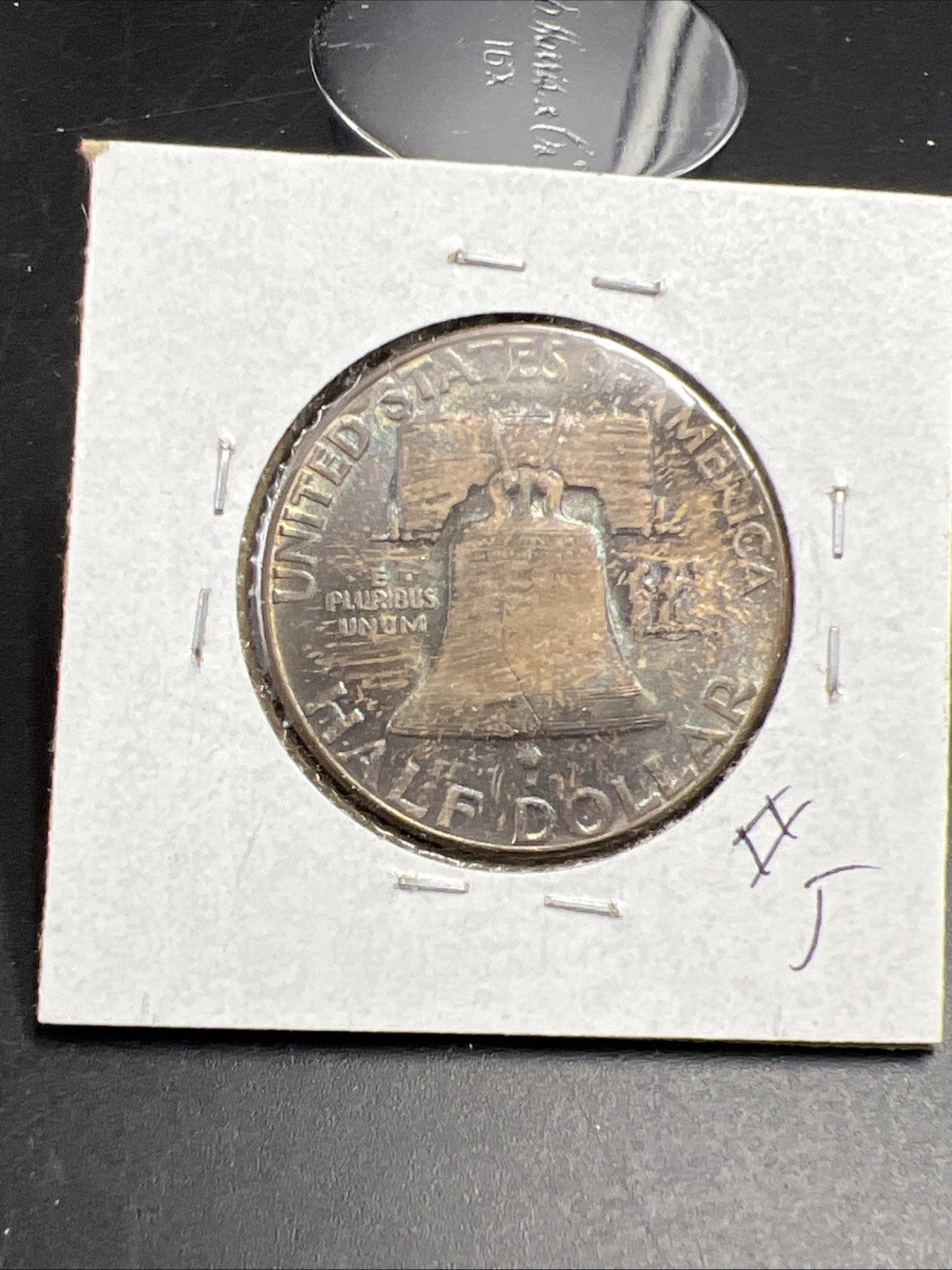 1955 P Bugs Bunny Franklin Half Dollar Coin CH FBL BU UNC PQ * Toning FS-401 #F