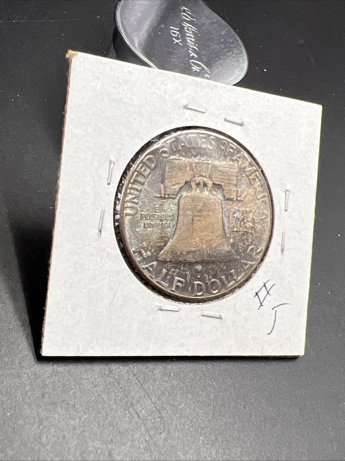1955 P Bugs Bunny Franklin Half Dollar Coin CH FBL BU UNC PQ * Toning FS-401 #F