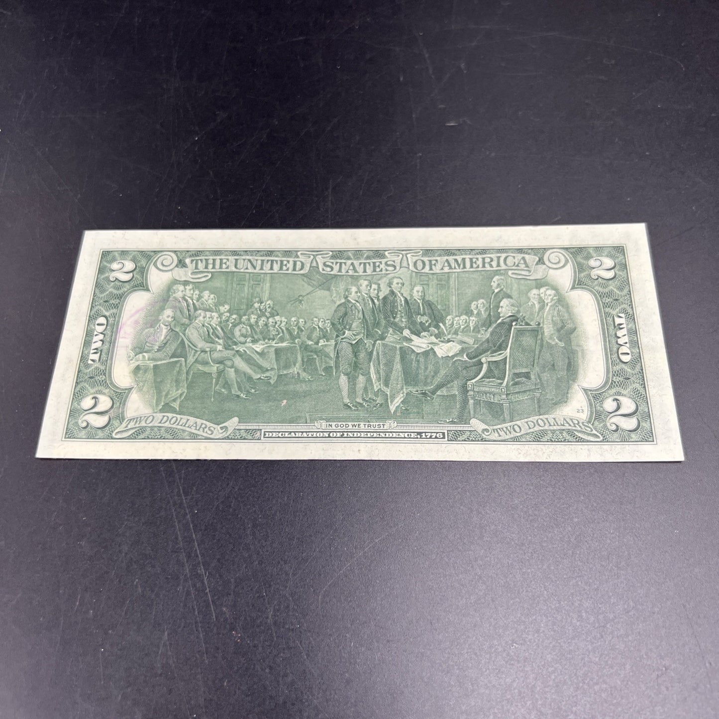 1976 Bicentennial FRN Two Dollar Federal Reserve Note Brooklyn New York VF Circ