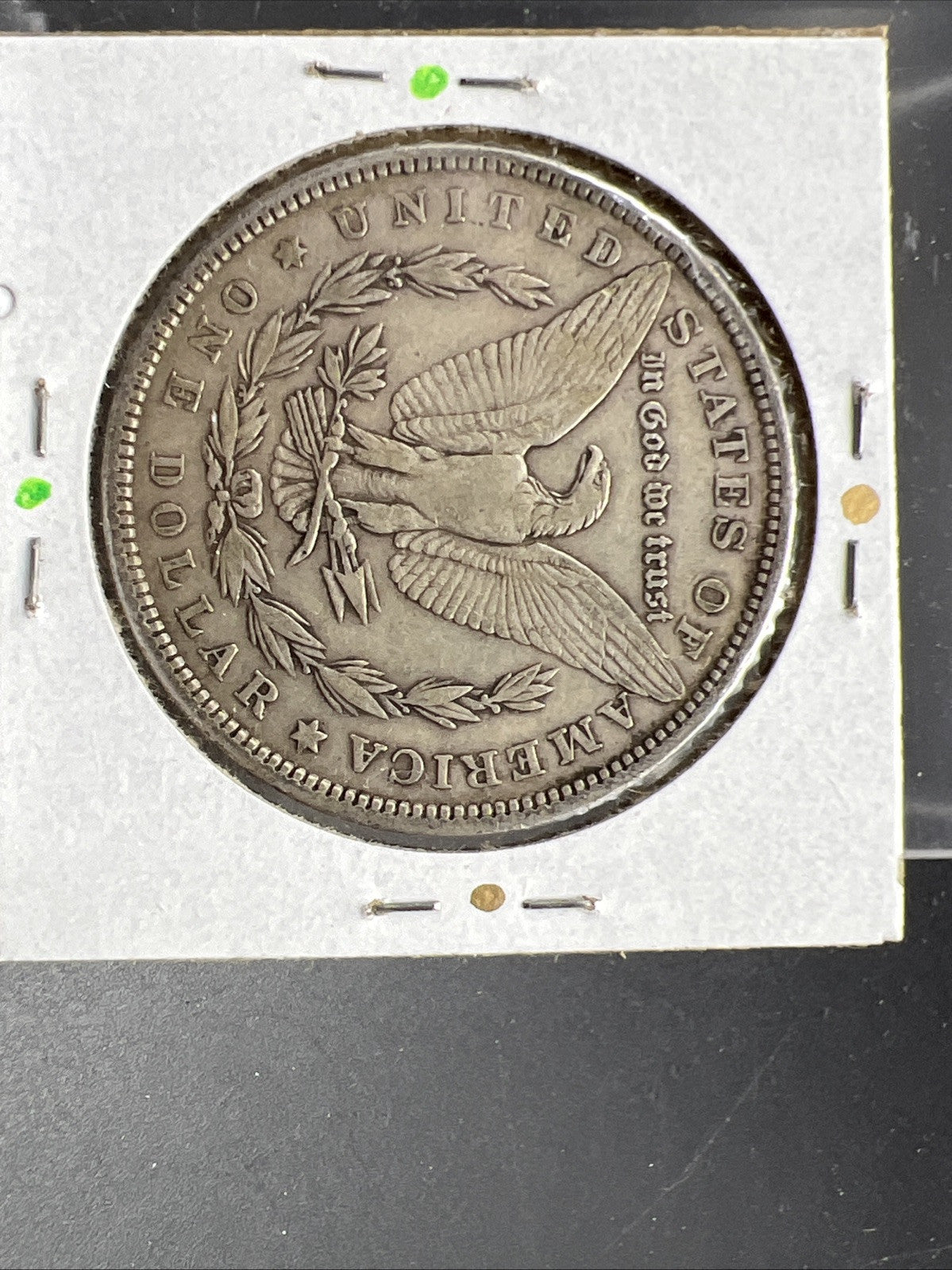 1880 $1 Morgan Silver Dollar Coin VAM 3 Doubled 80 EF XF Extra Fine Circ