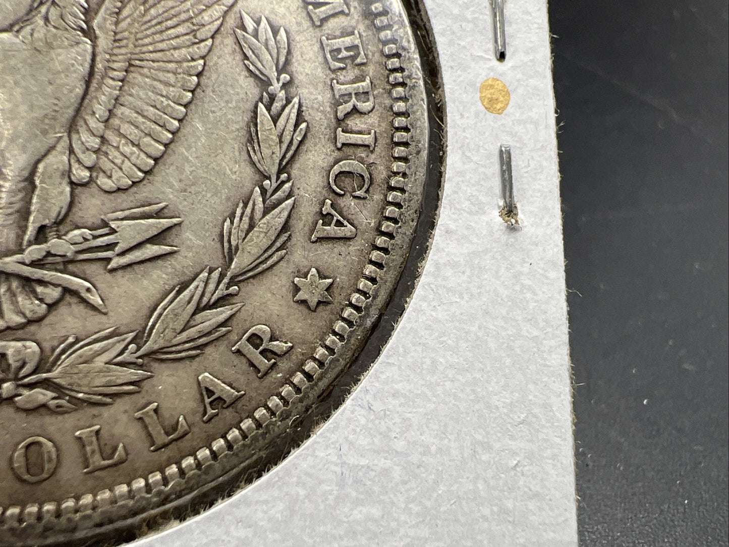 1880 $1 Morgan Silver Dollar Coin VAM 3 Doubled 80 EF XF Extra Fine Circ