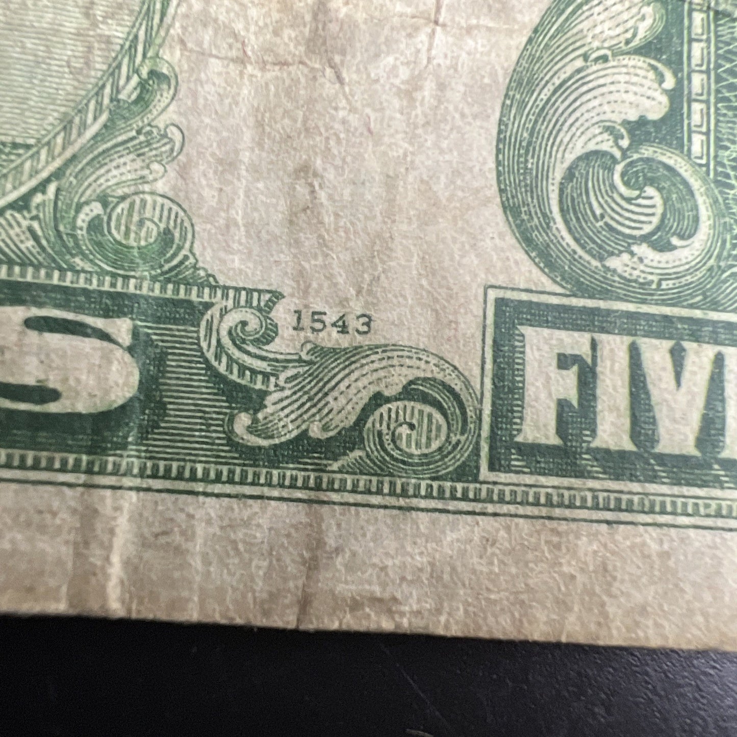 Mule Note 1934 $5 FRN Federal Reserve Note Very Circulated Ohio District #494