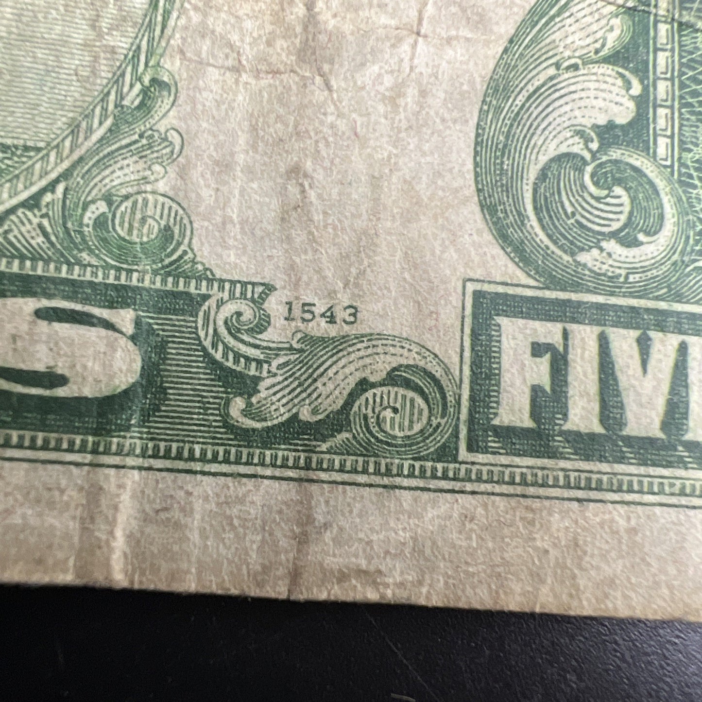 Mule Note 1934 $5 FRN Federal Reserve Note Very Circulated Ohio District #494