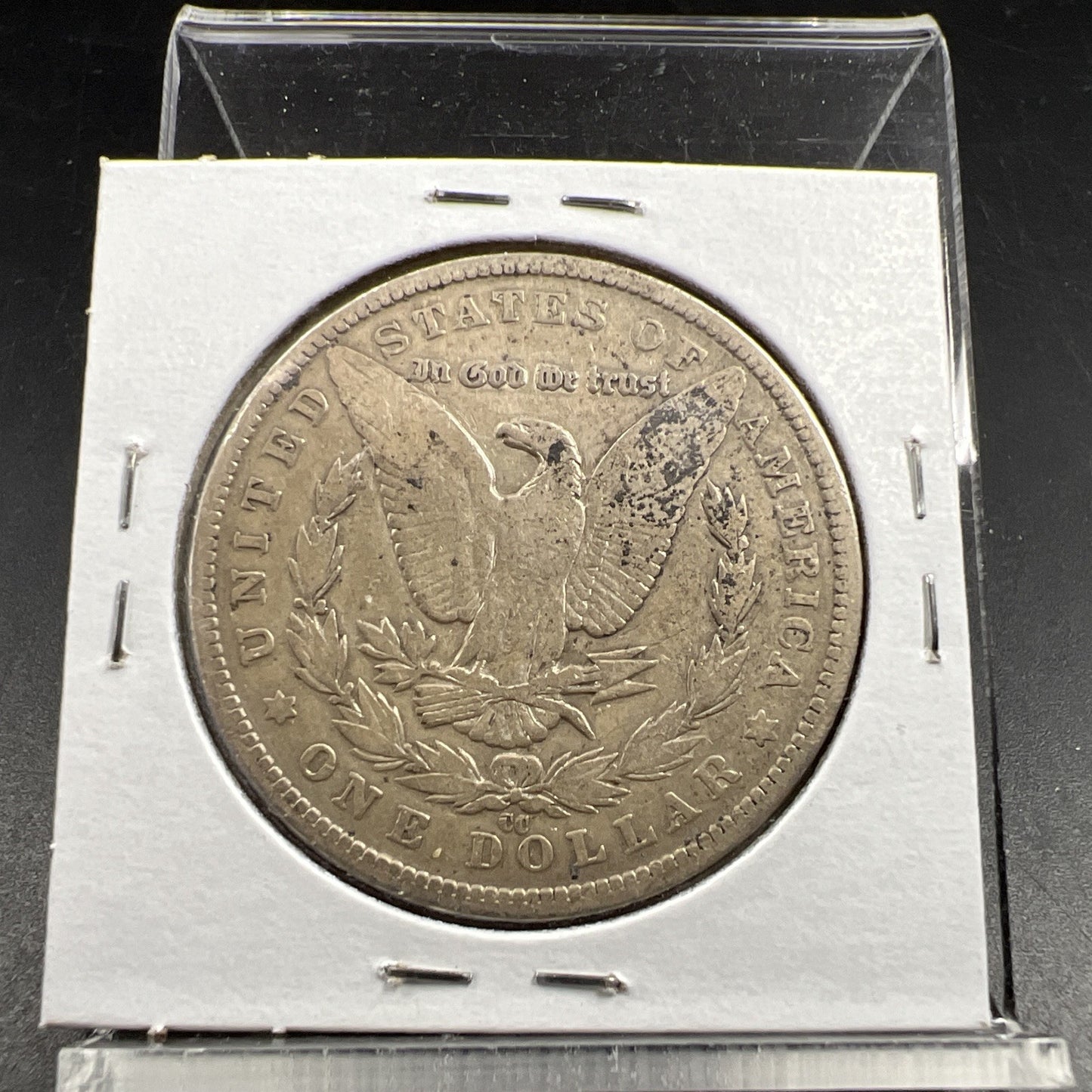 1883 CC Morgan Silver Eagle Dollar Coin VF Very Fine Details Circulated