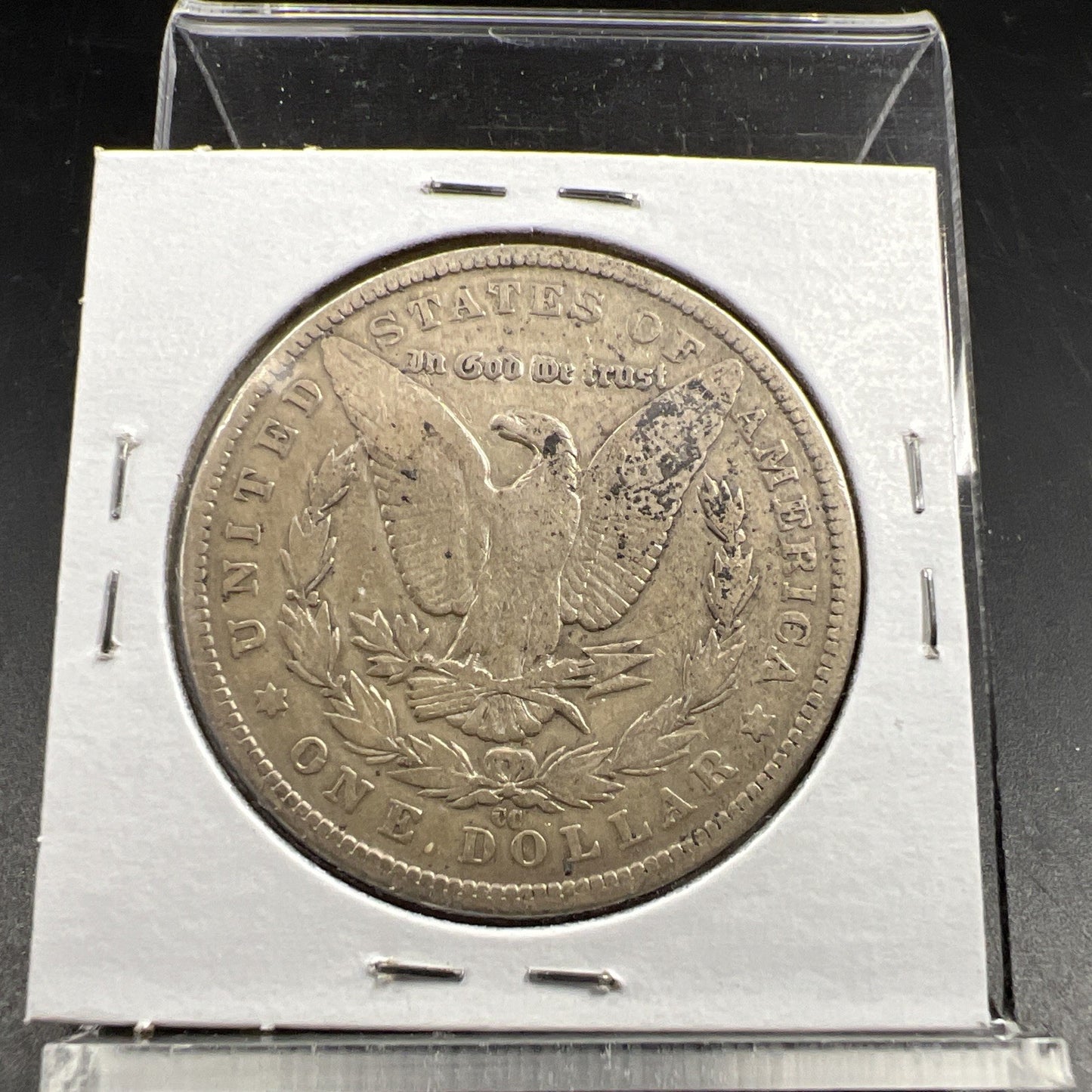 1883 CC Morgan Silver Eagle Dollar Coin VF Very Fine Details Circulated