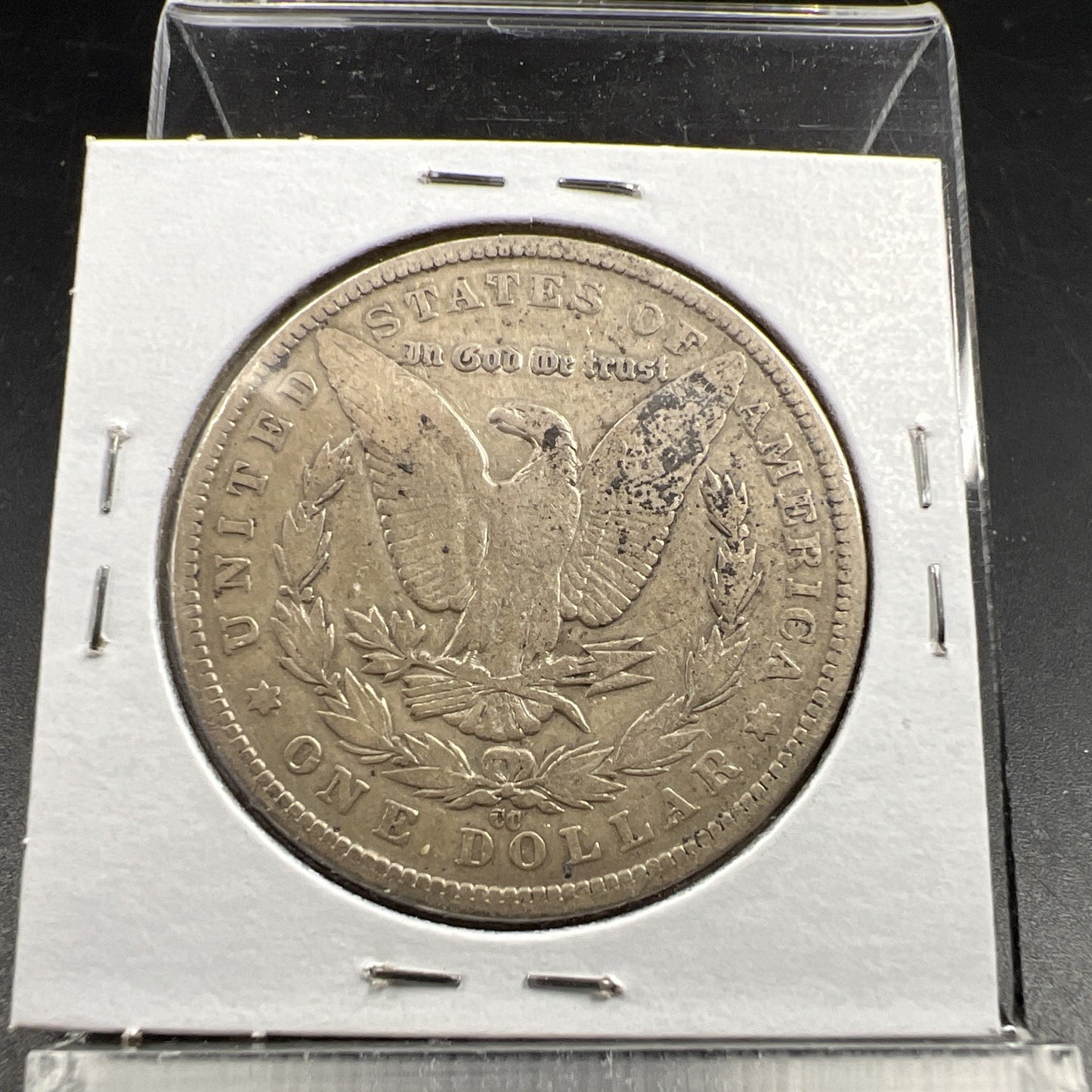 1883 CC Morgan Silver Eagle Dollar Coin VF Very Fine Details Circulated