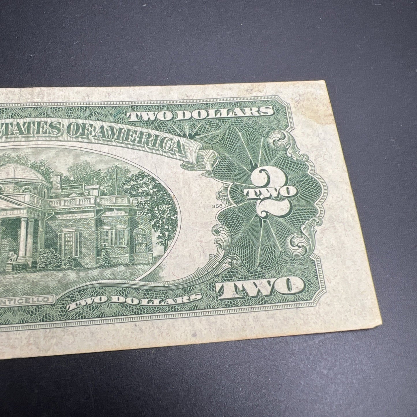 1928 G $2 Two Dollar Legal Tender Red Seal Notes VF Very Fine Circulated # 561