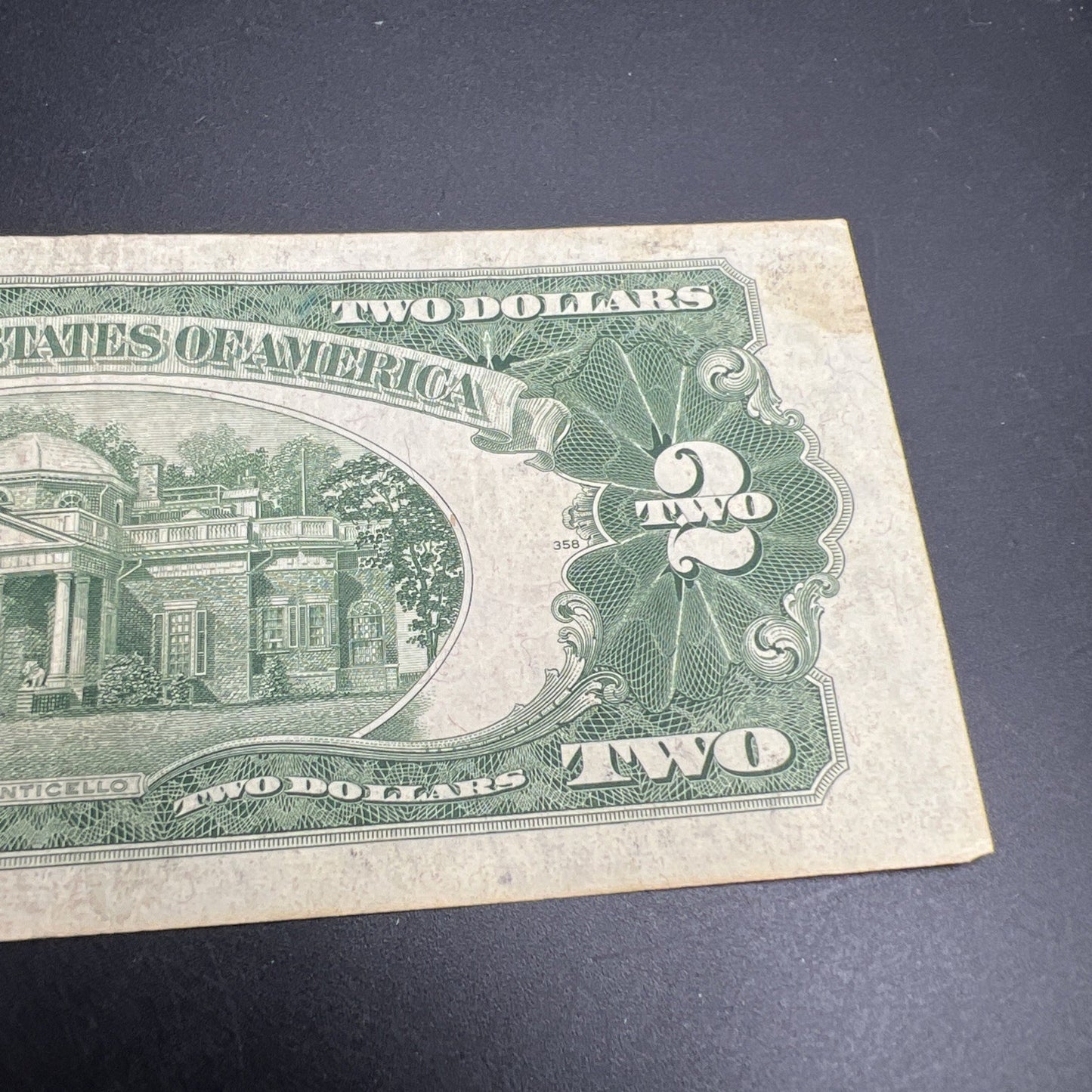 1928 G $2 Two Dollar Legal Tender Red Seal Notes VF Very Fine Circulated # 561