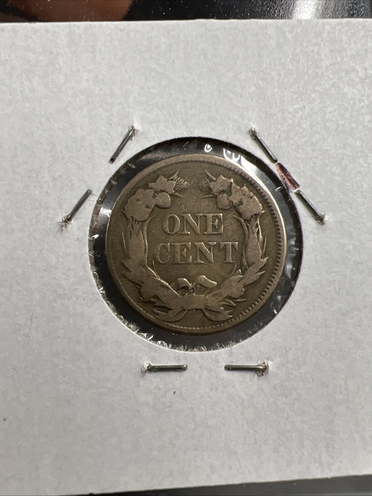 1857 Flying Eagle Cent Penny Coin Choice VG Very Good Circ SKU#A