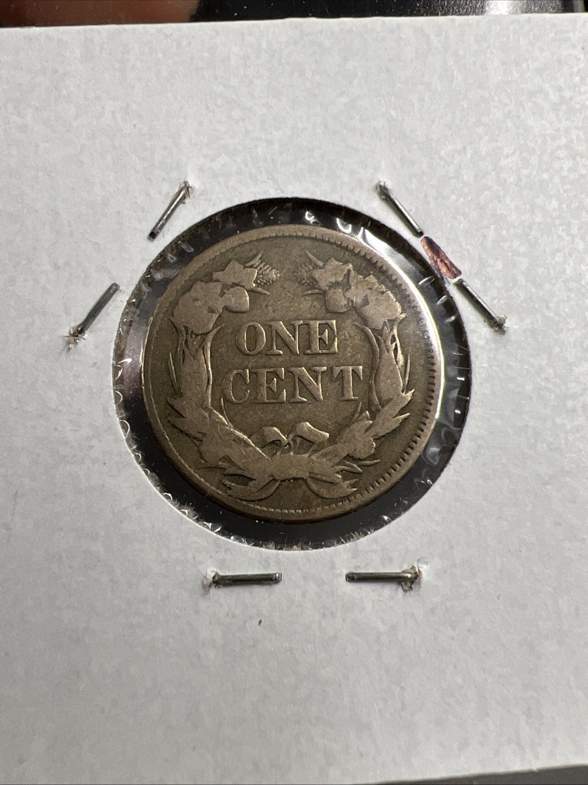 1857 Flying Eagle Cent Penny Coin Choice VG Very Good Circ SKU#A