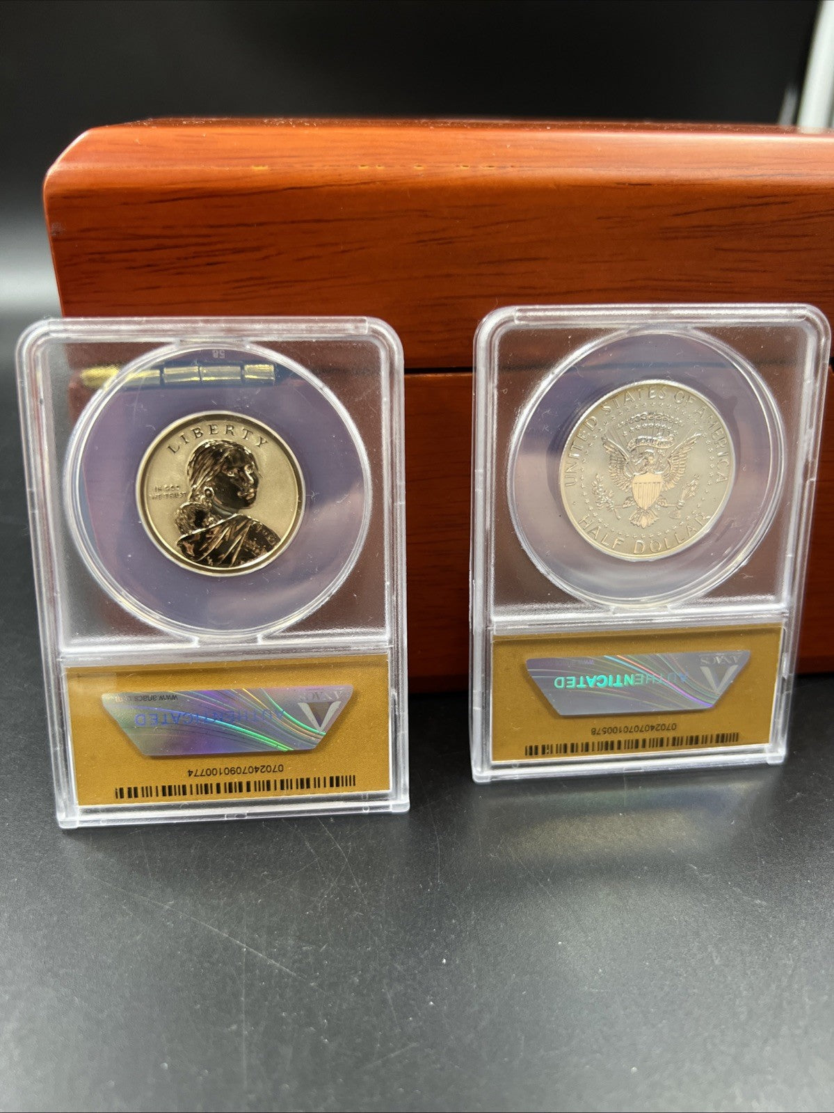10 Coin 2018 S Silver Reverse US Proof Set PF70 RP70 ANACS Certified w/ Box