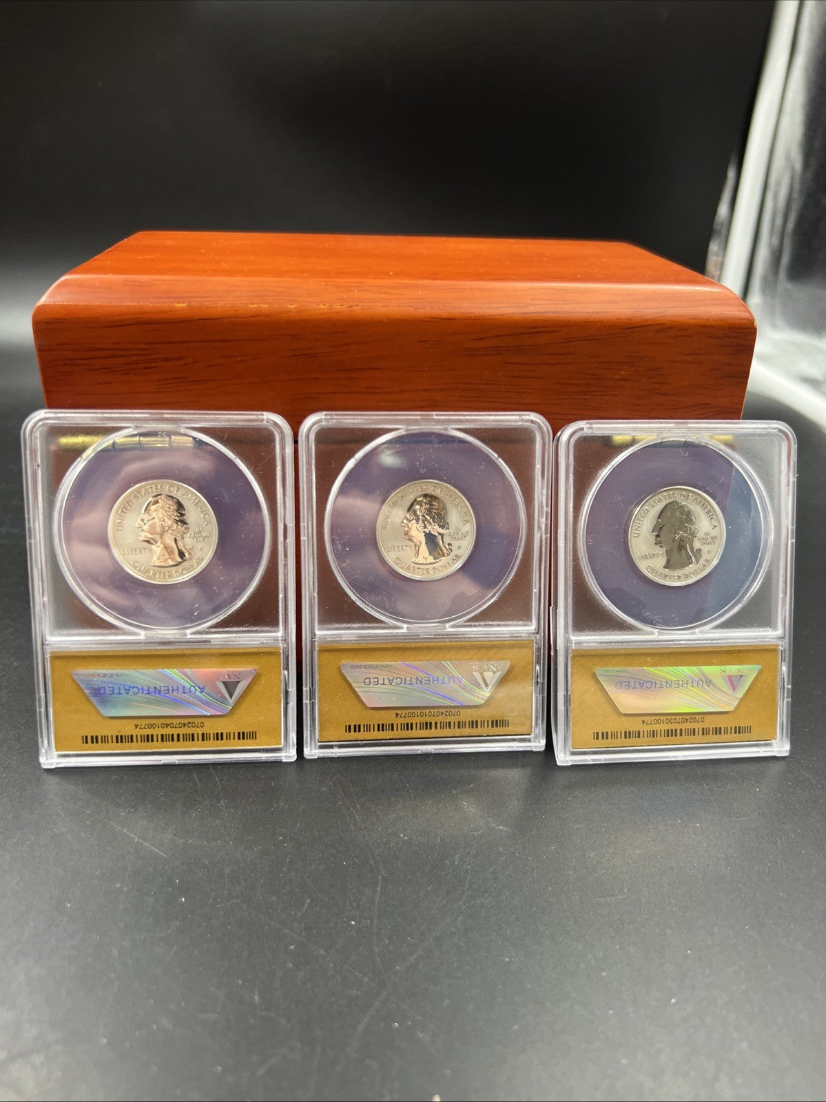 10 Coin 2018 S Silver Reverse US Proof Set PF70 RP70 ANACS Certified w/ Box