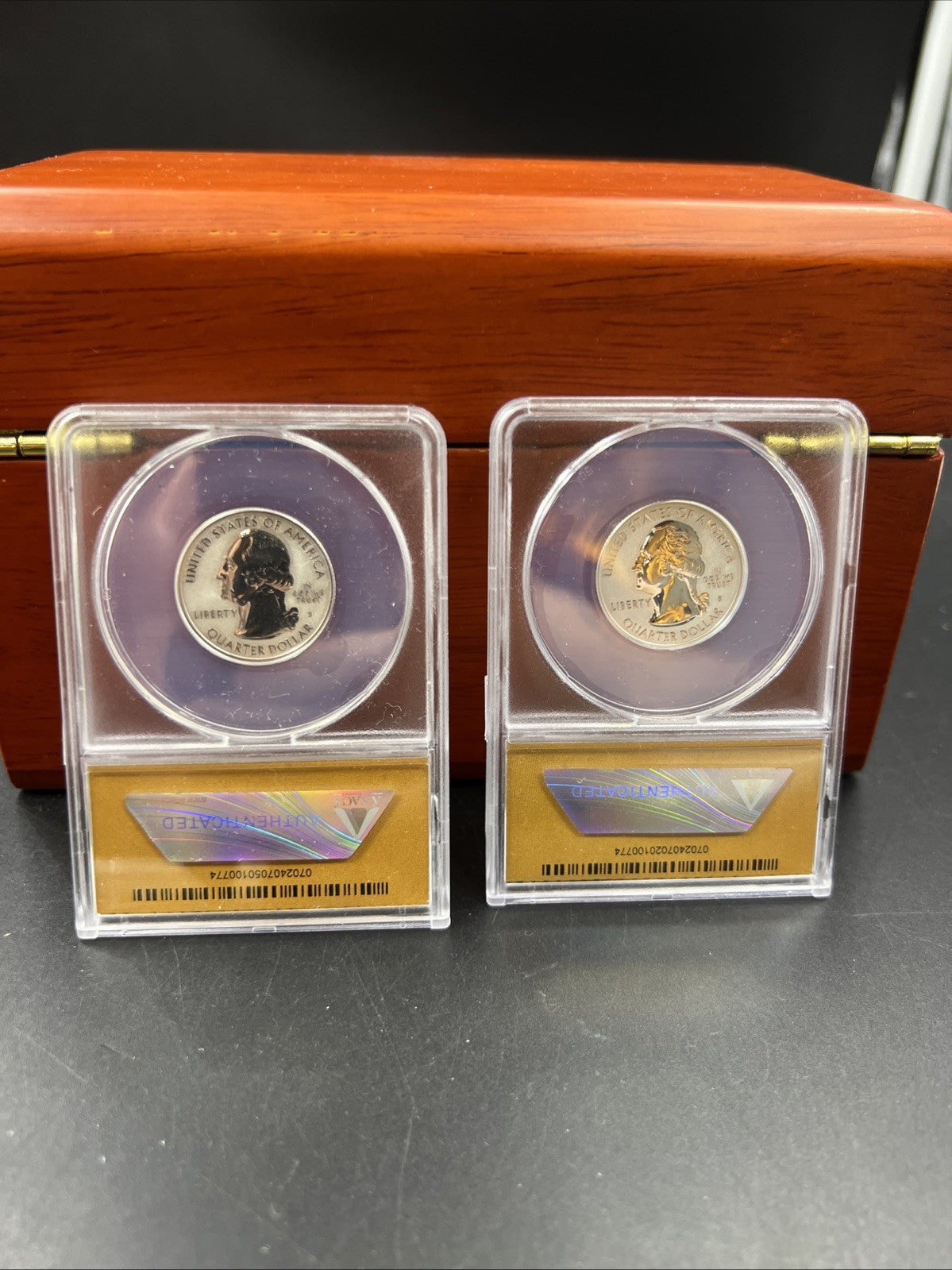 10 Coin 2018 S Silver Reverse US Proof Set PF70 RP70 ANACS Certified w/ Box
