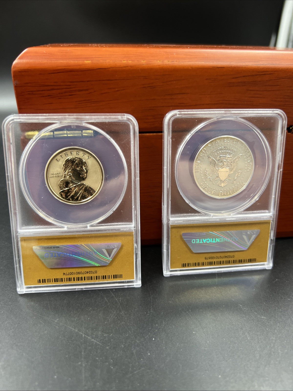 10 Coin 2018 S Silver Reverse US Proof Set PF70 RP70 ANACS Certified w/ Box