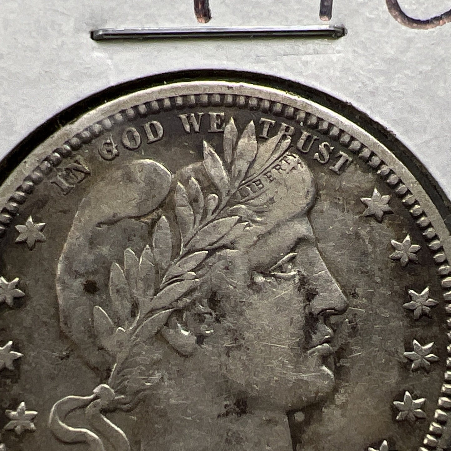 1903 P Barber Silver Quarter Coin Choice VF Very Fine Circ