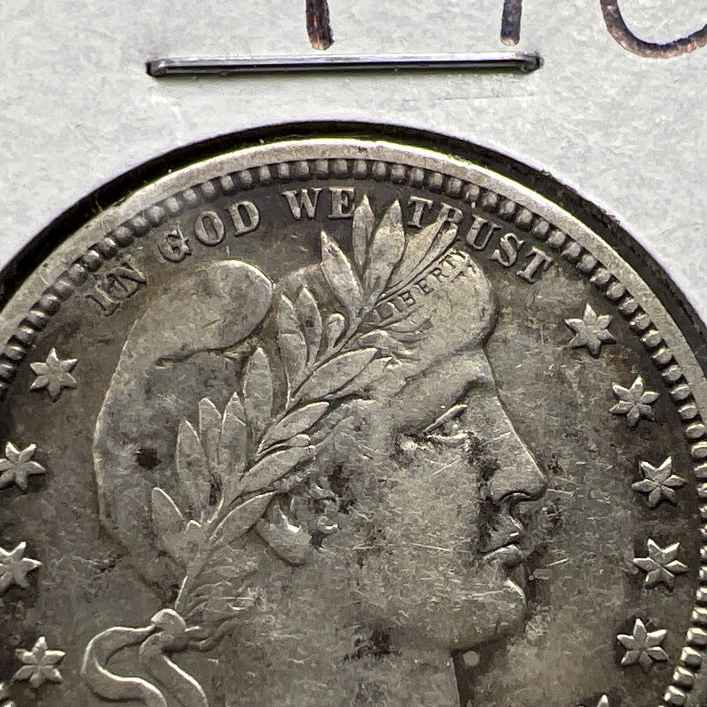 1903 P Barber Silver Quarter Coin Choice VF Very Fine Circ