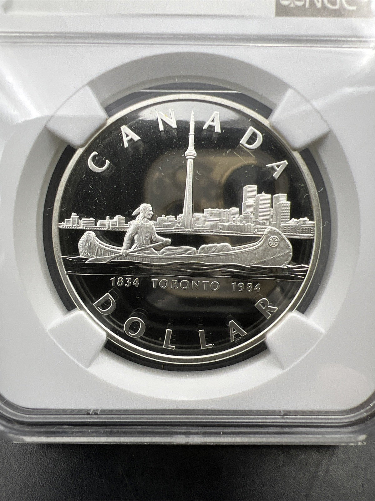 1984 Canada Toronto Sesquicentennial Silver Dollar Coin PF69 UCAM NGC Proof