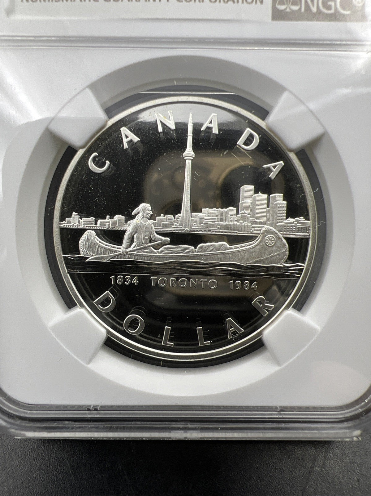 1984 Canada Toronto Sesquicentennial Silver Dollar Coin PF69 UCAM NGC Proof