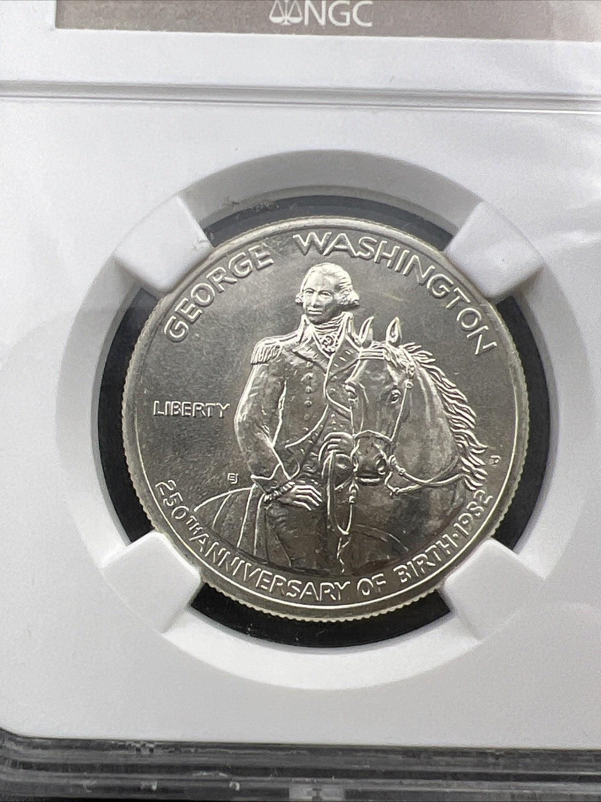 1982 D Washington Commemorative Silver Half Dollar Coin MS67 Gem BU Certified #3