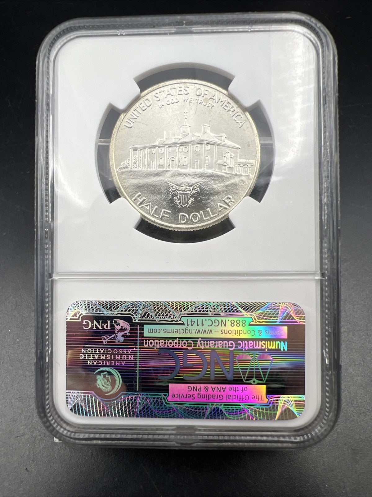 1982 D Washington Commemorative Silver Half Dollar Coin MS67 Gem BU Certified #3