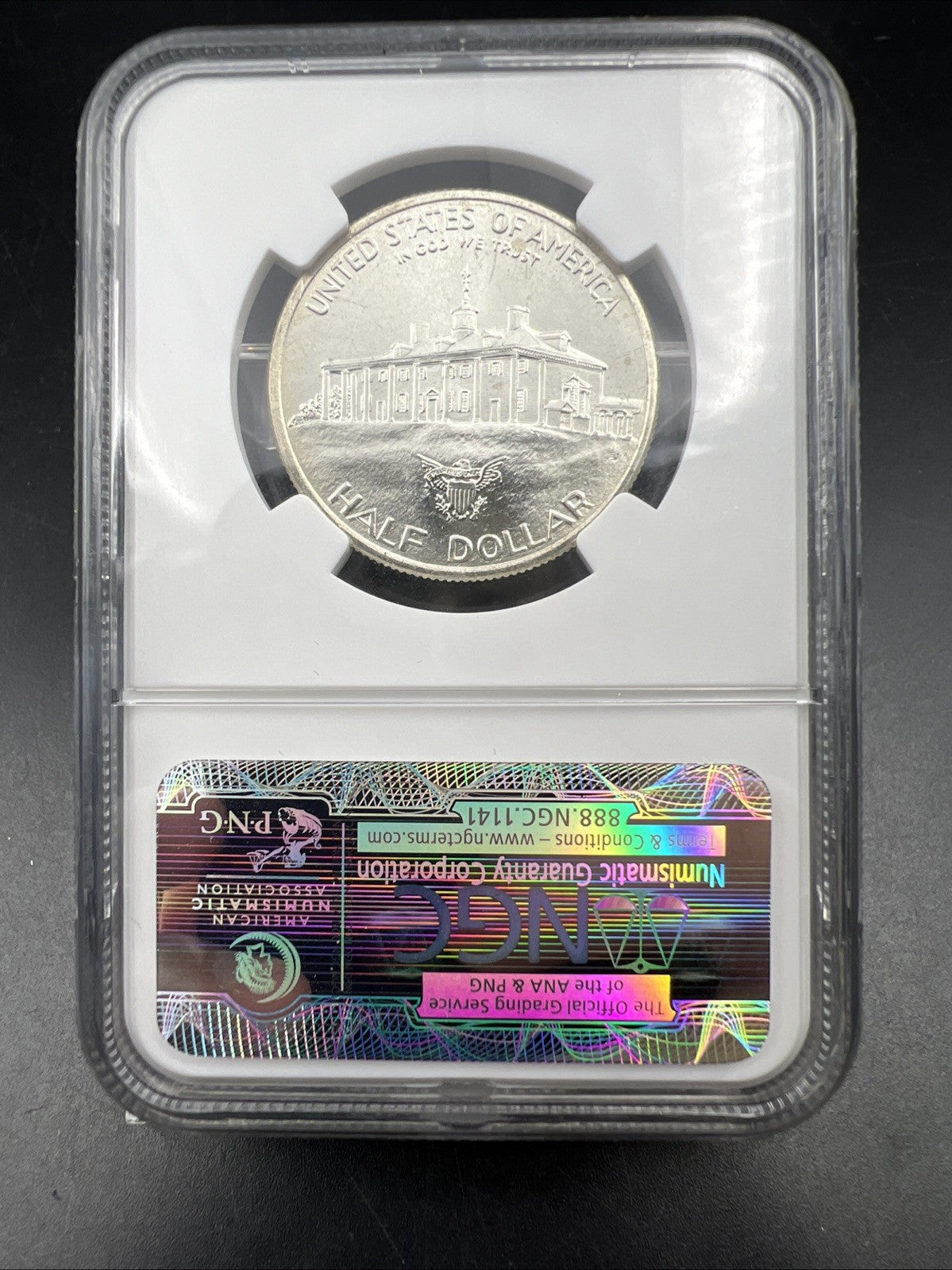 1982 D Washington Commemorative Silver Half Dollar Coin MS67 Gem BU Certified #3