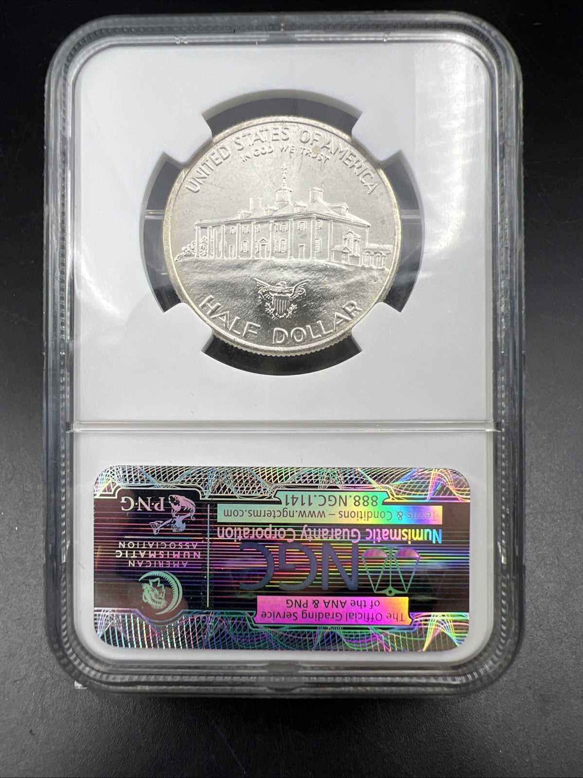 1982 D Washington Commemorative Silver Half Dollar Coin MS67 Gem BU Certified #3