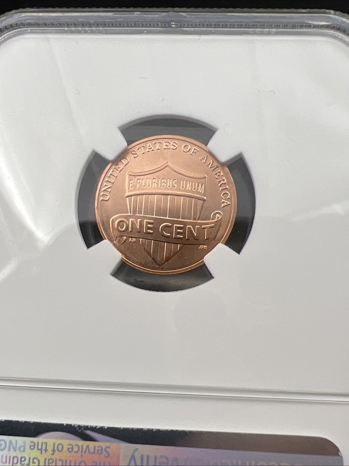 2019 W 1c Lincoln Shield First West Point Cent MS69 RD #121 NGC