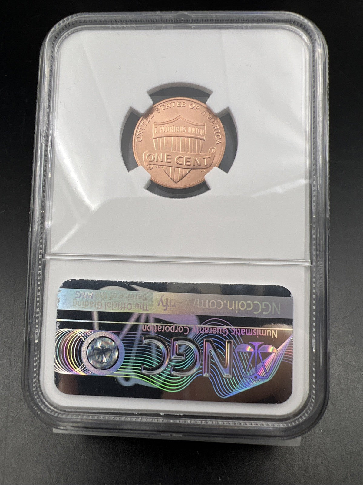 2019 W 1c Lincoln Shield First West Point Cent MS69 RD #121 NGC