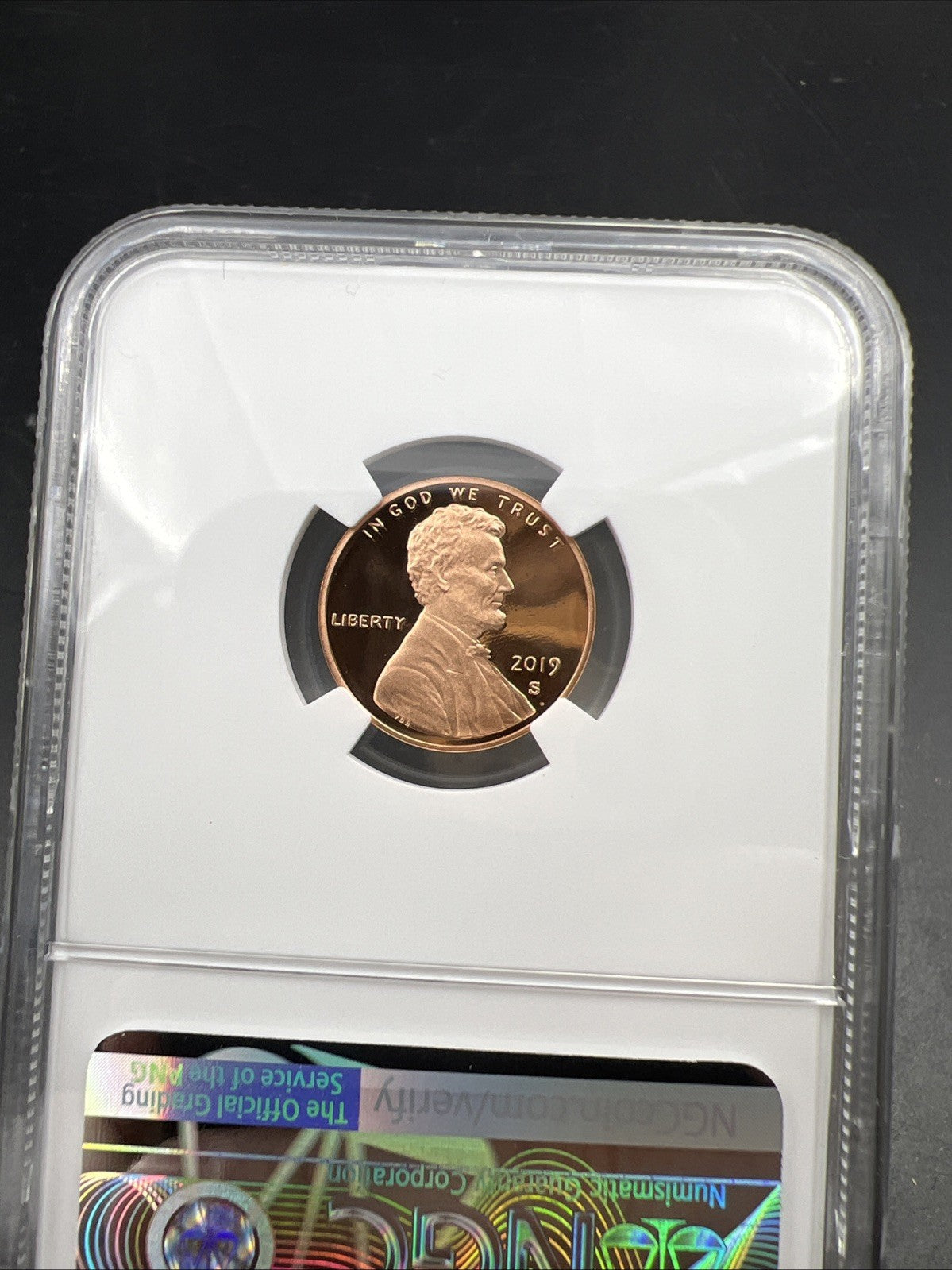 2019 S 1c Lincoln Shield Cent Proof PR70 NGC UCAM RD #110