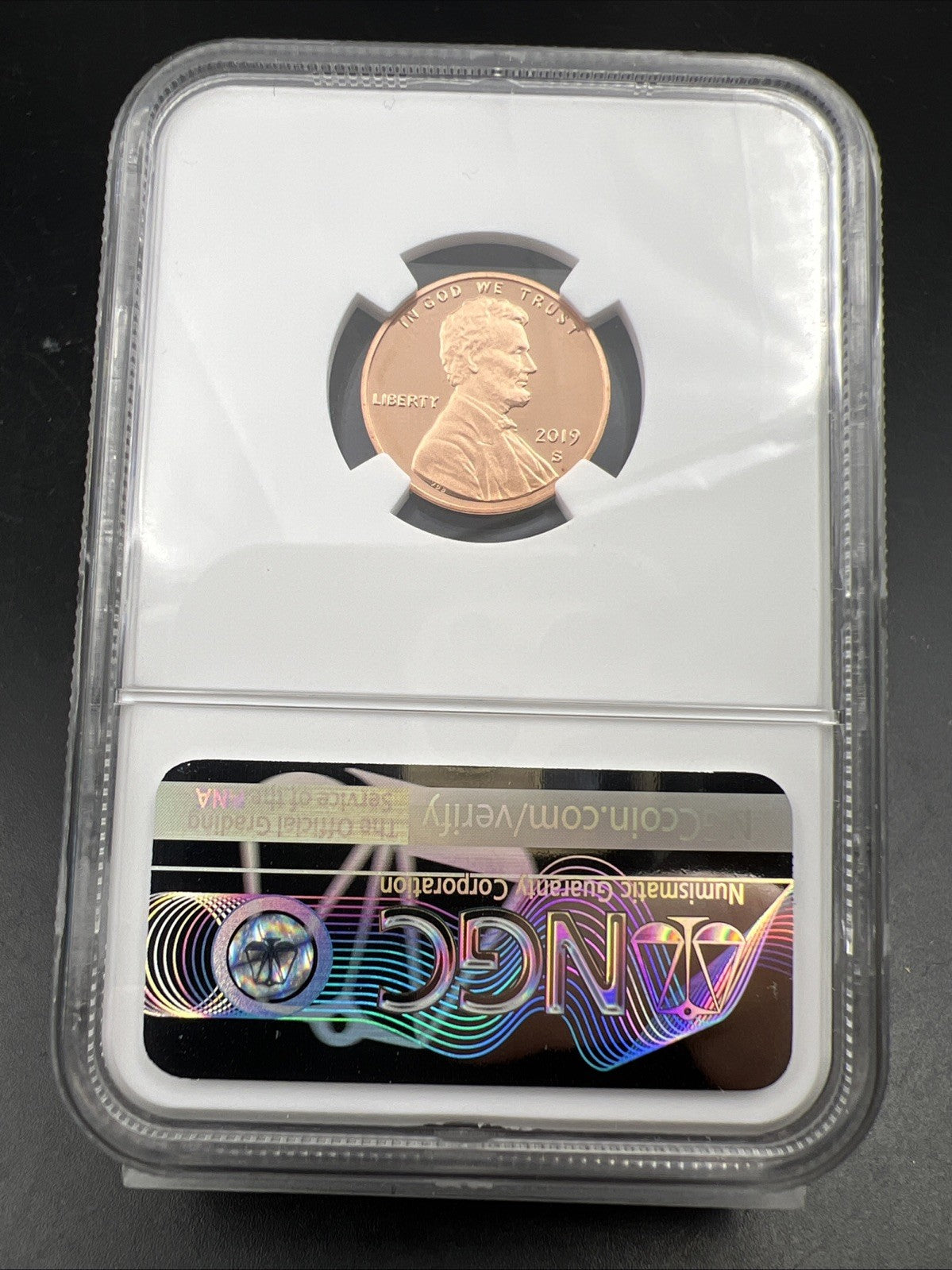 2019 S 1c Lincoln Shield Cent Proof PR70 NGC UCAM RD #110