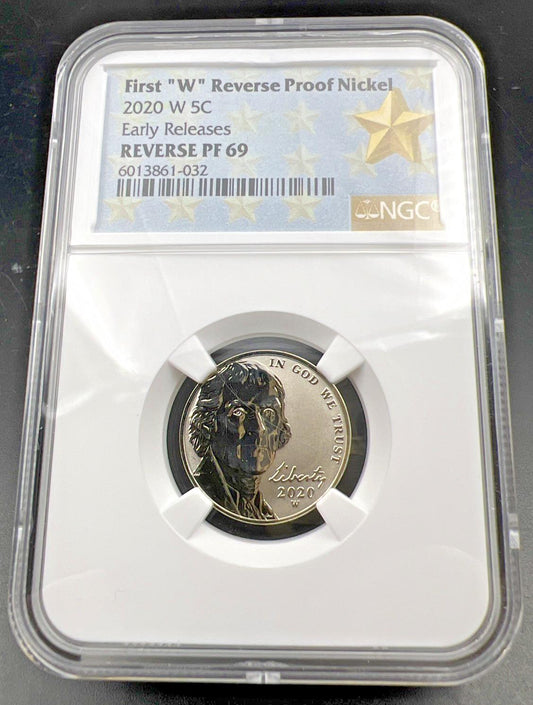 2020 W West Point Reverse Proof Nickel Early Releases NGC PF69 #032