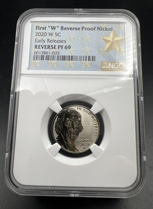 2020 W West Point Reverse Proof Nickel Early Releases NGC PF69 #033