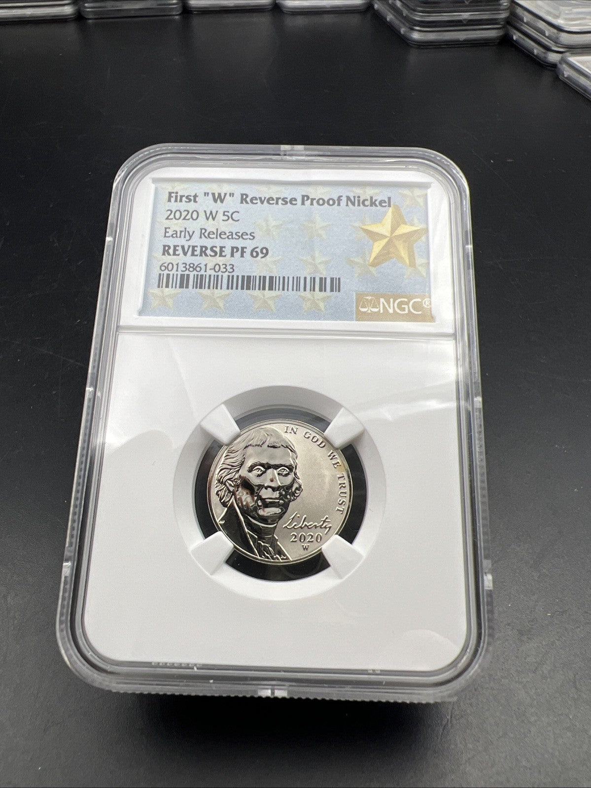 2020 W West Point Reverse Proof Nickel Early Releases NGC PF69 #033