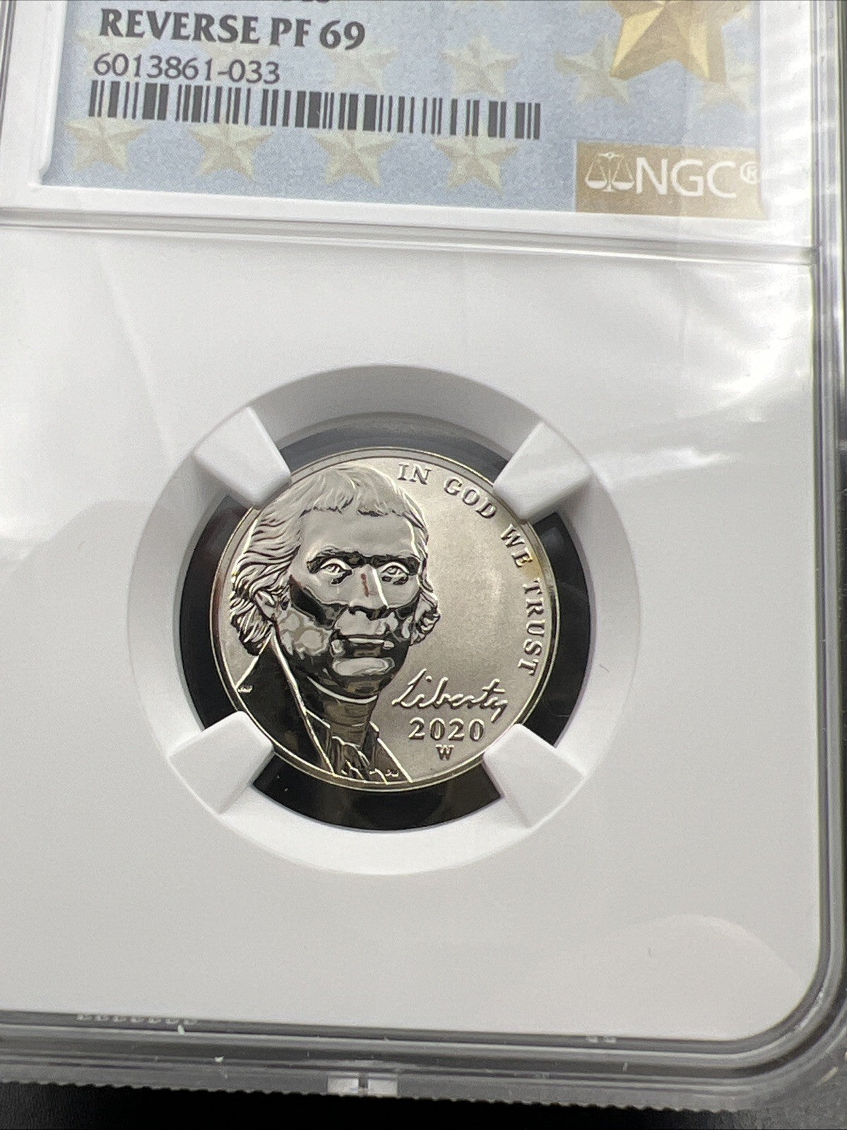 2020 W West Point Reverse Proof Nickel Early Releases NGC PF69 #033