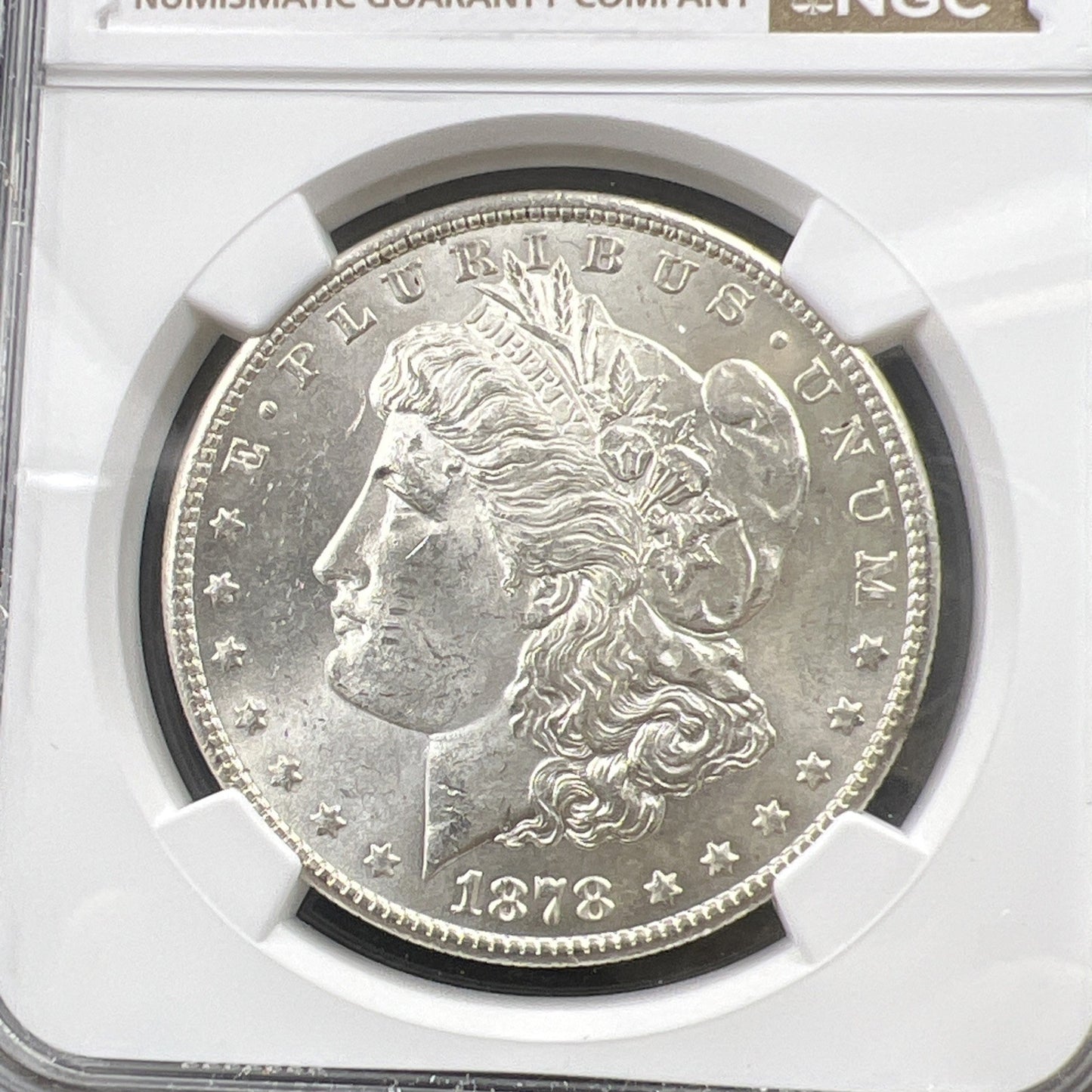 1878 S $1 Morgan Silver Dollar Coin VAM 6 DDO Double Die Hot 50 Vam MS62 NGC